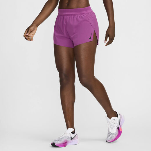 Running Bottoms-Nike, Nike AeroSwift, Women's Dri-FIT ADV Mid-Rise 7.5cm (approx.) Brief-Lined Running Shorts