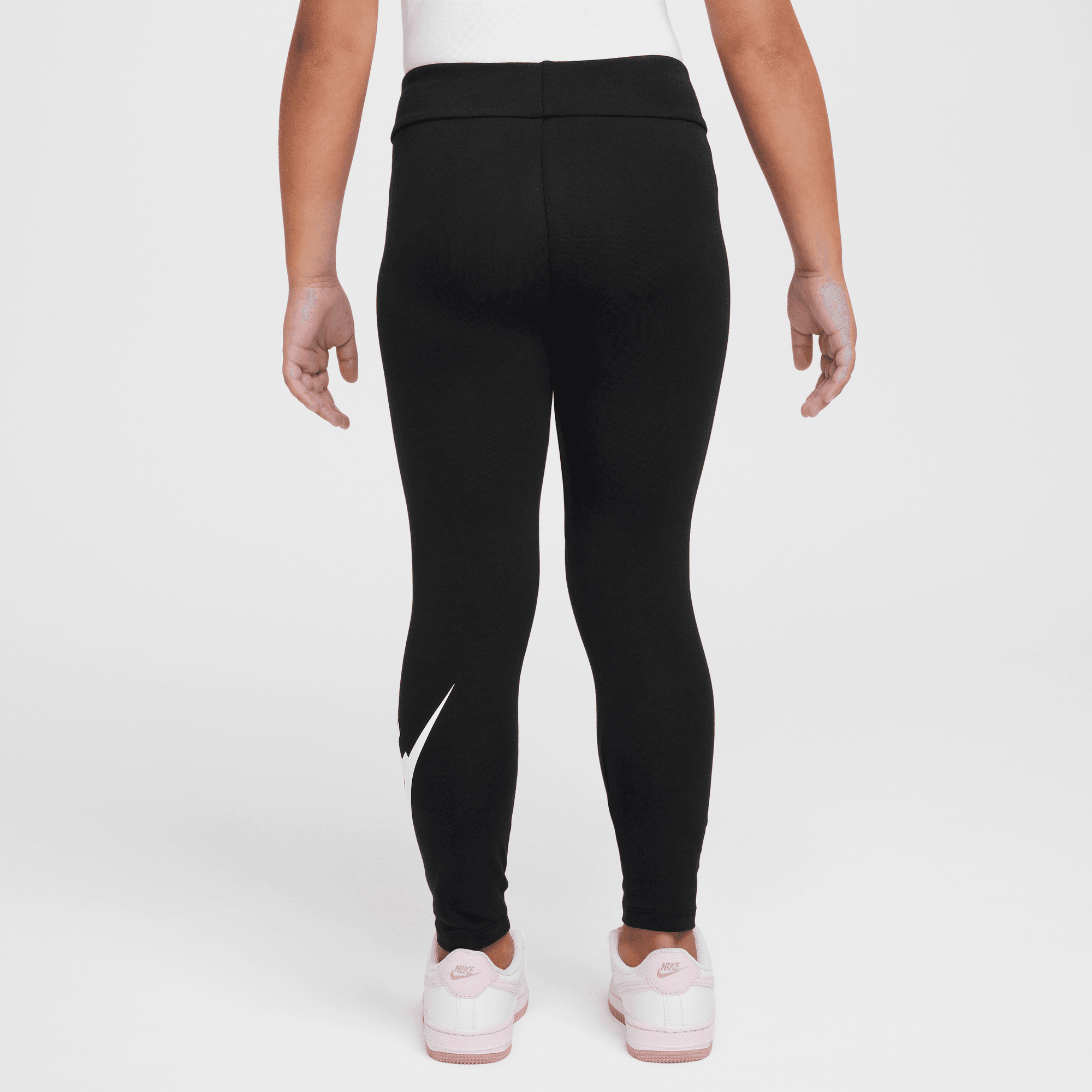 Buy Nike Sportswear Club Little Kid's High Rise Leggings Black