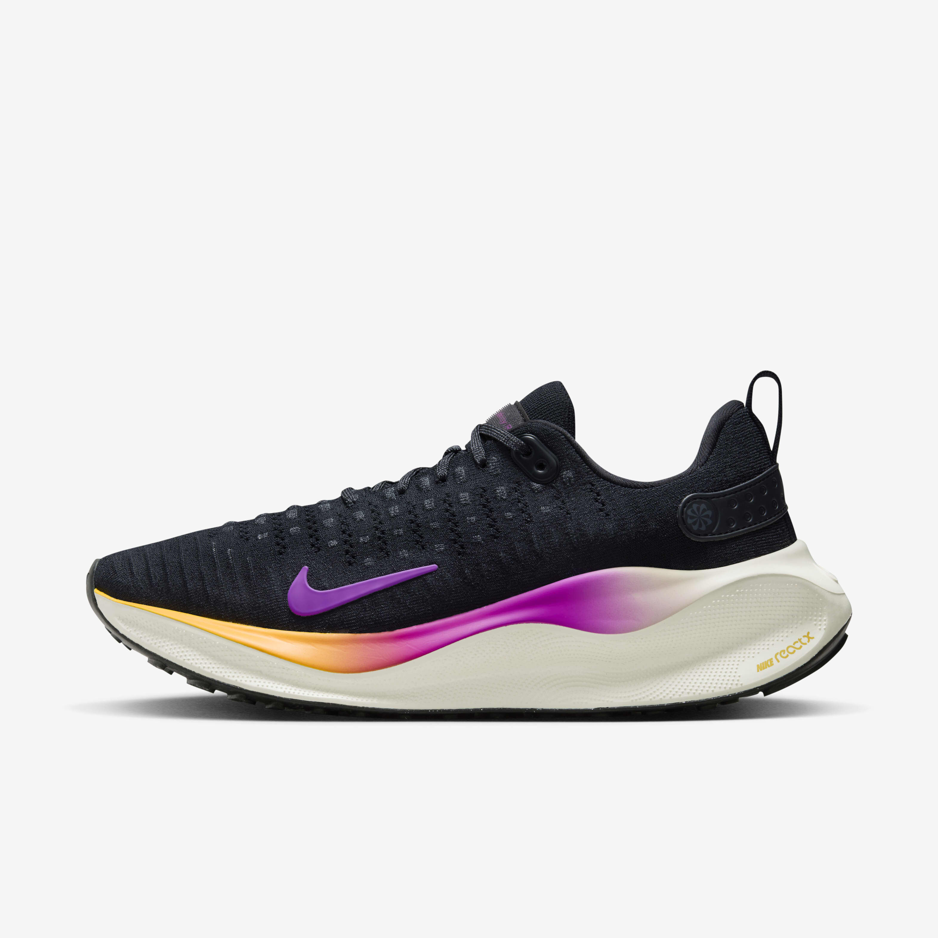 Buy Nike InfinityRN 4 Women s Road Running Shoes Black Anthracite Coconut Milk Hyper Violet Nike Kuwait Official