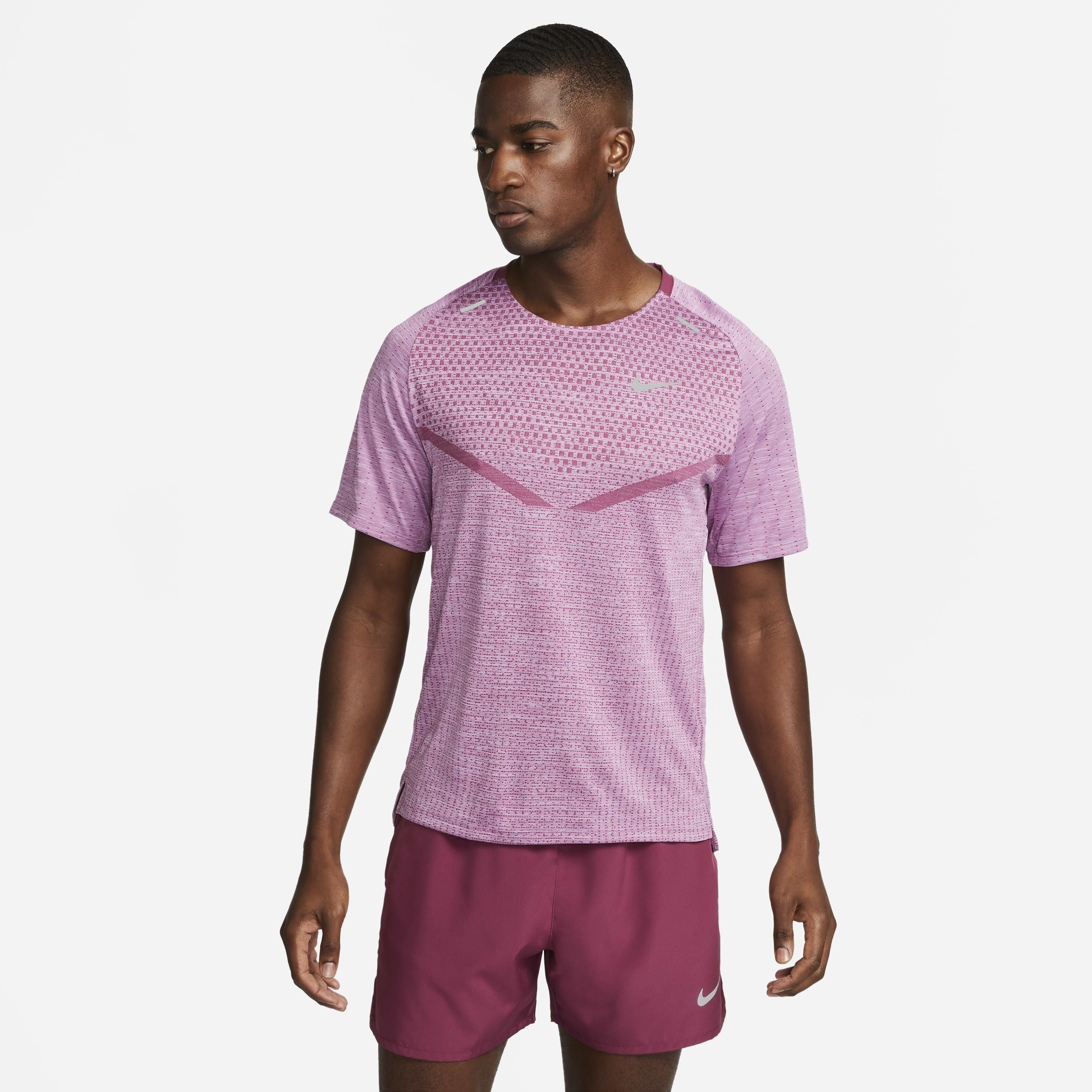 Nike dri fit knit running shirt 2025