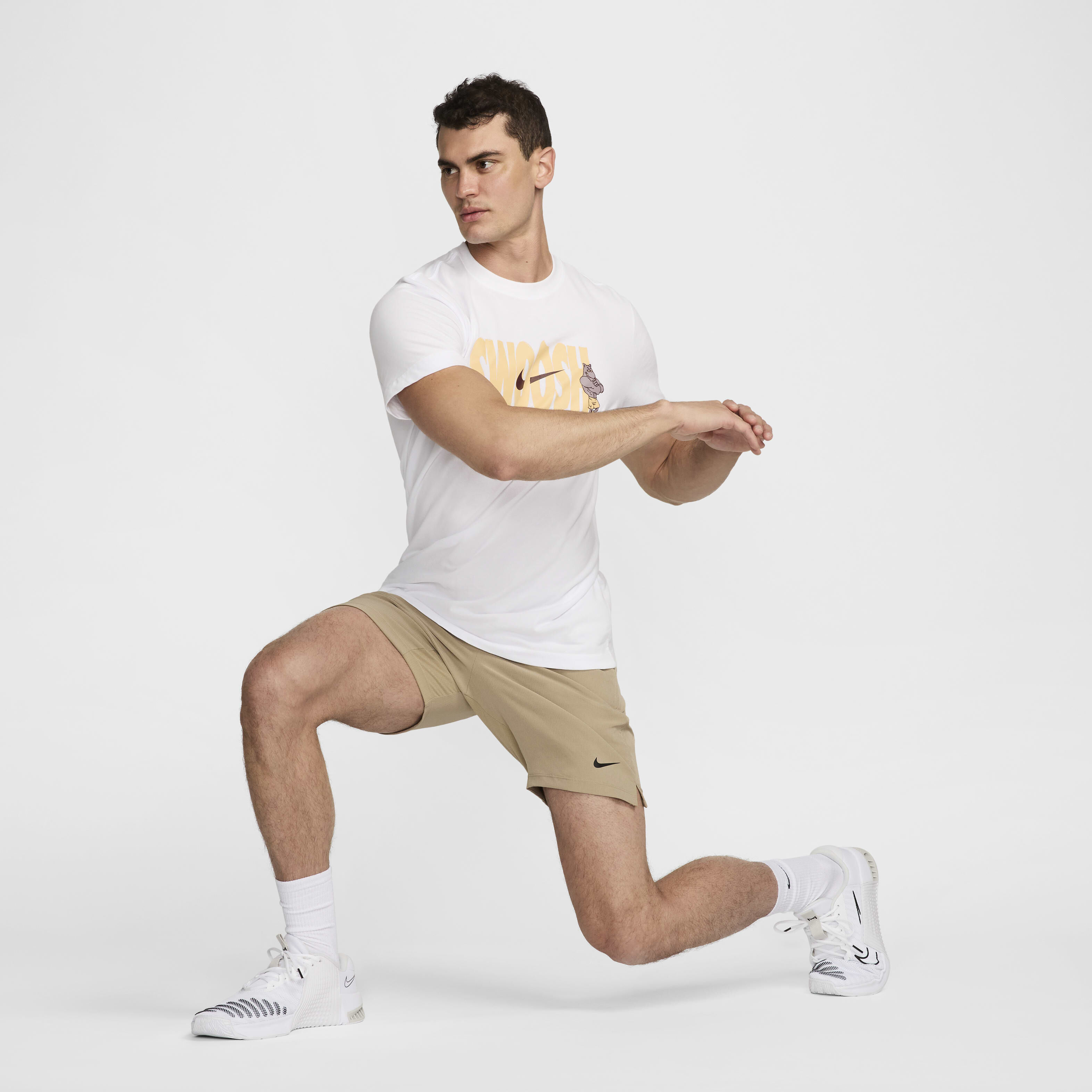 Nike flex beige best sale