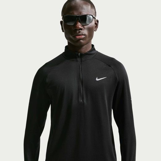 Men's Long Sleeves Shirts-Nike, Nike Stride, Men's Dri-FIT 1/4-Zip Running Top