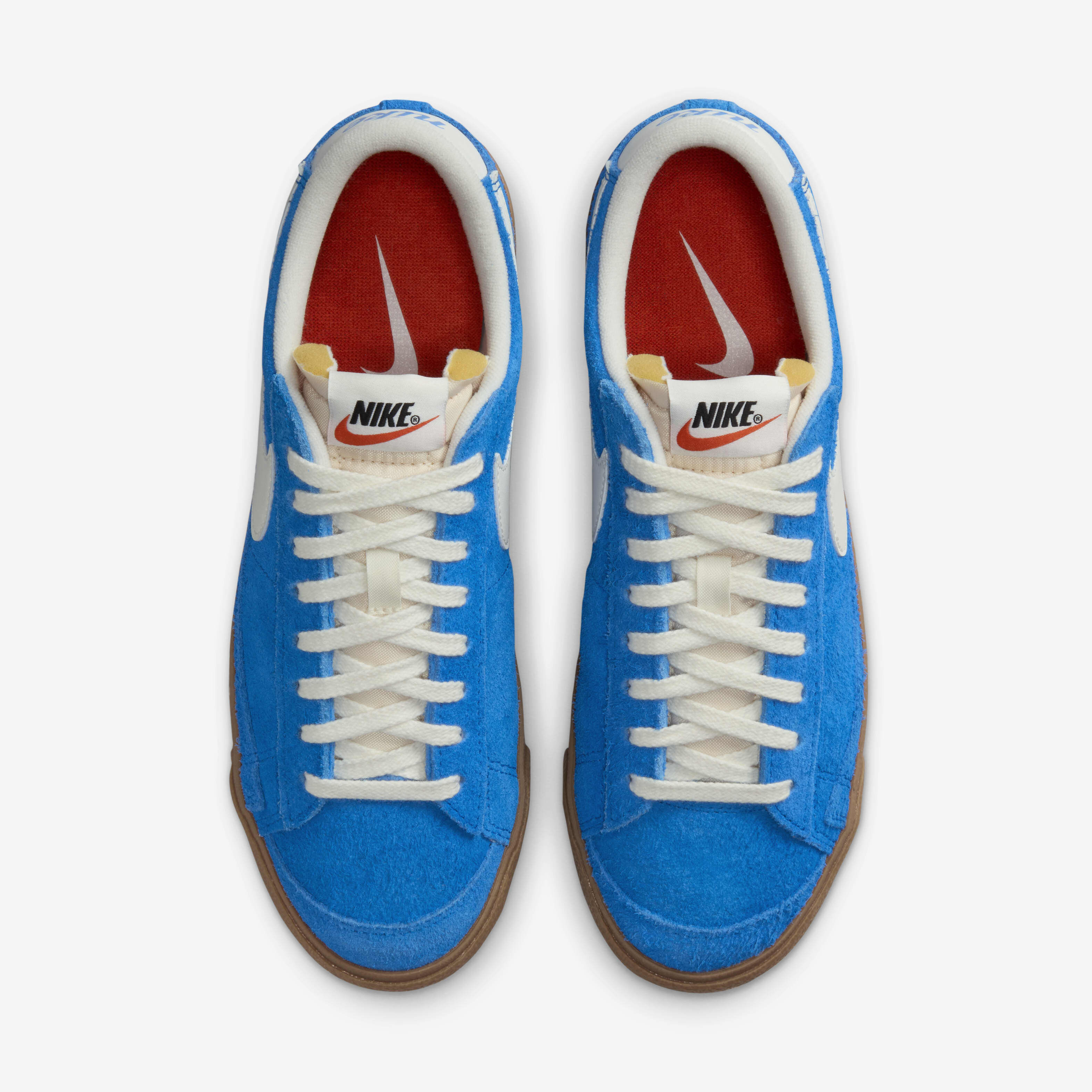 Buy Nike Blazer Low 77 Vintage Women s Shoes Photo Blue Gum Medium Brown Black Sail Nike Kuwait Official