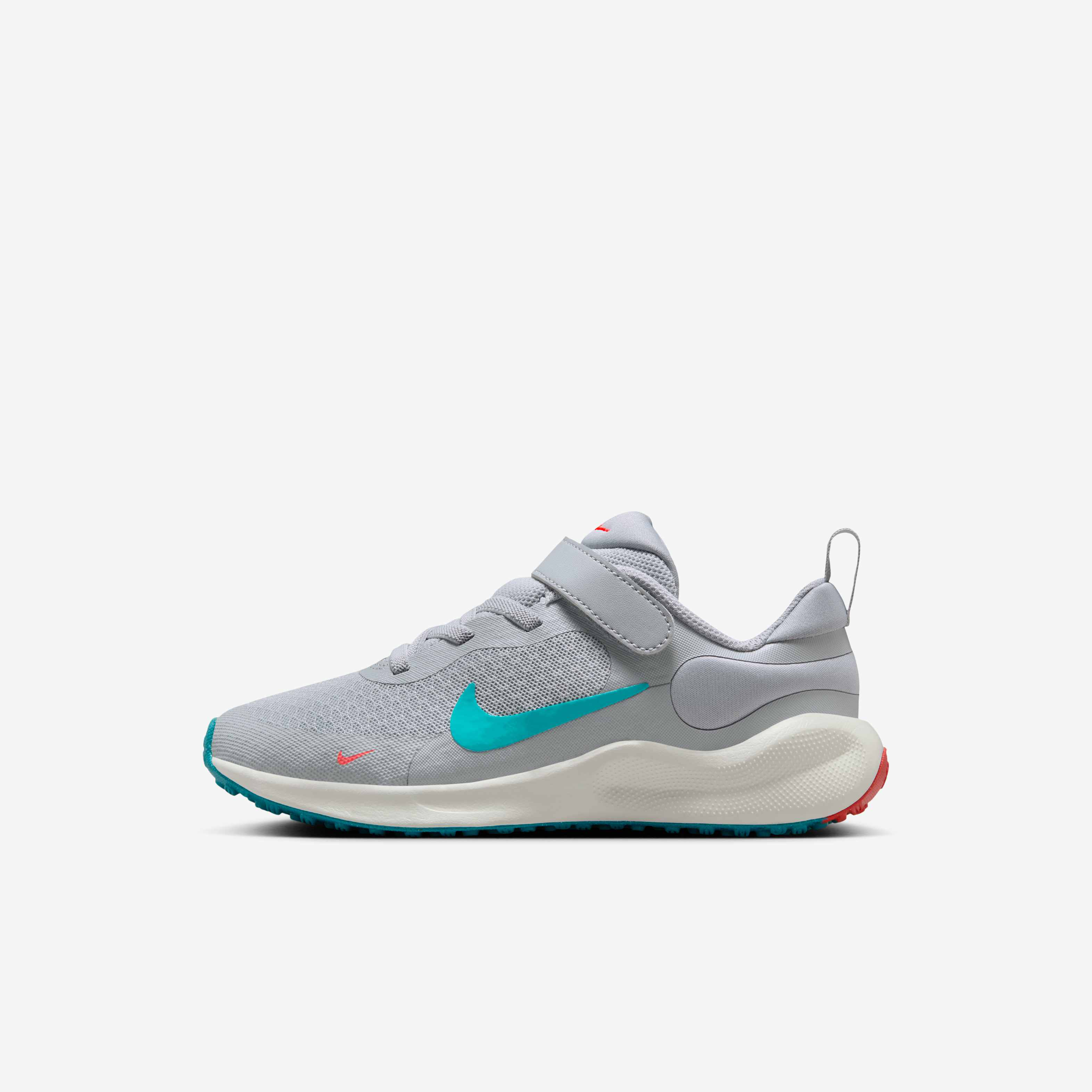 Buy Nike Revolution Younger Kids' Shoes Wolf Grey/Bright