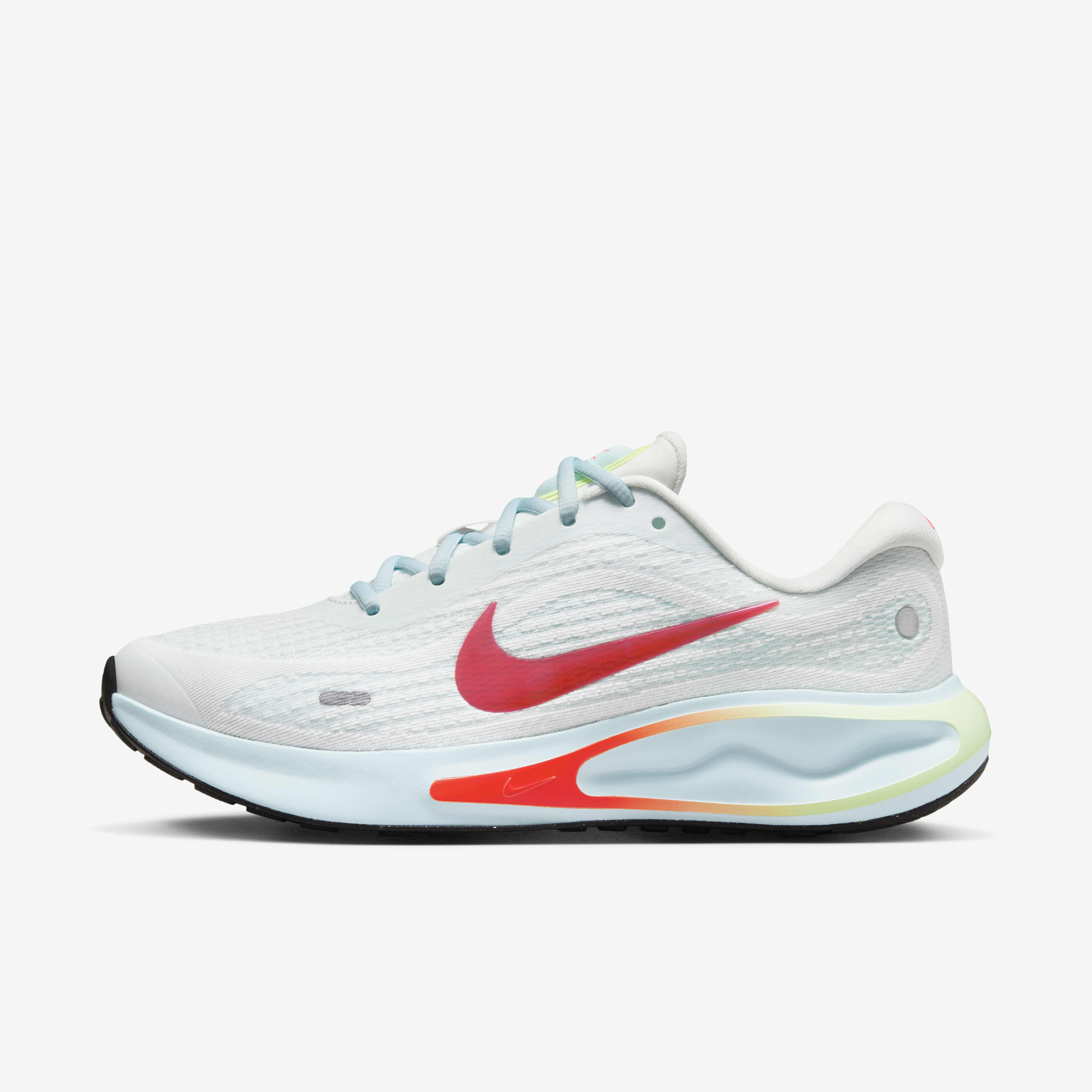 Buy Nike Journey Run Women s Road Running Shoes Summit White Glacier Blue Barely Volt Bright Crimson Nike Kuwait Official