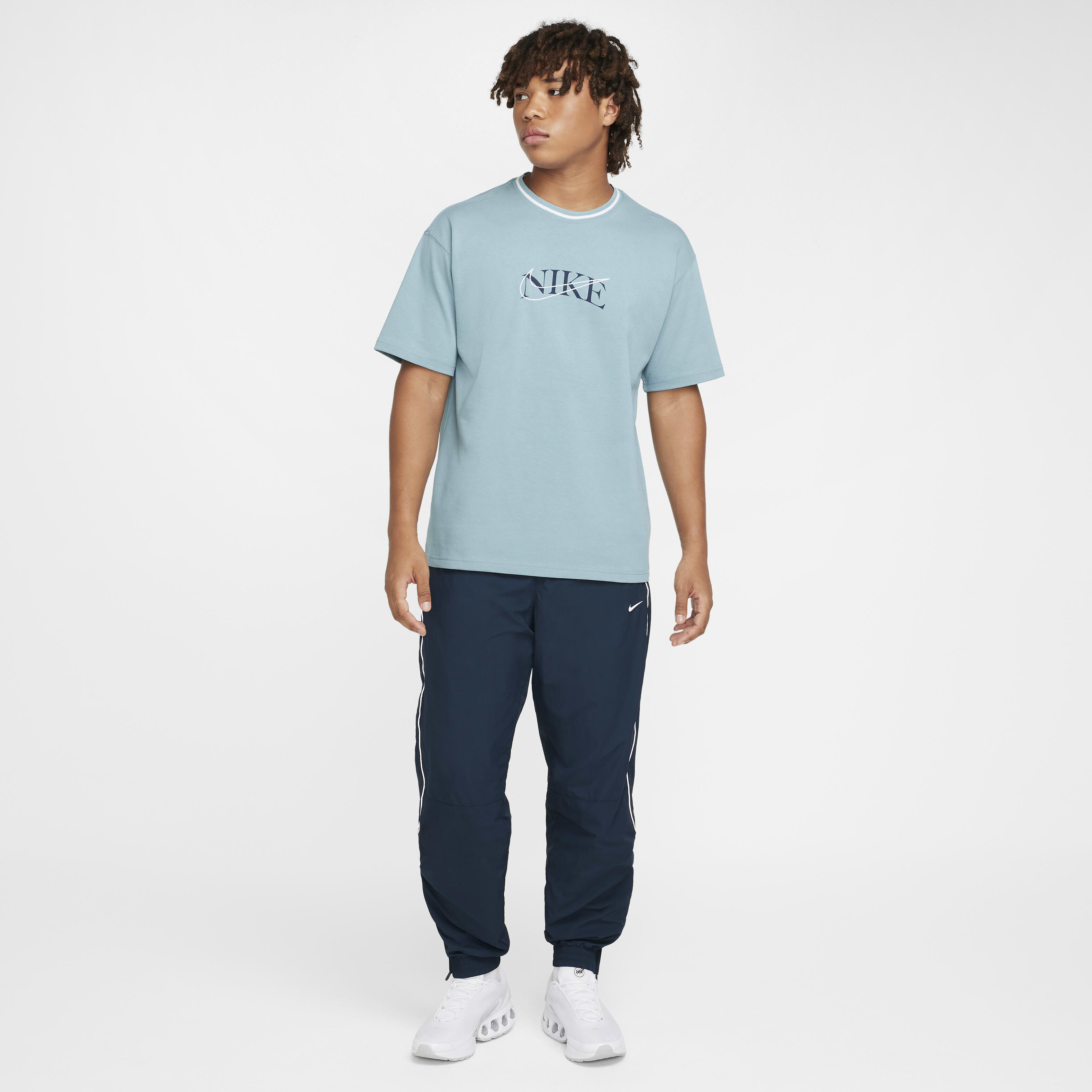 ★ Nike★ Sportswear Max90 T-shirt M Denim Turquoise HJ0751 Buy Nike Sportswear Max90 T-Shirt - Denim Turquoise | Nike
