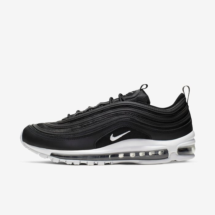 Buy Nike Air Max 97 Men's Shoes Black/White Nike Kuwait Official