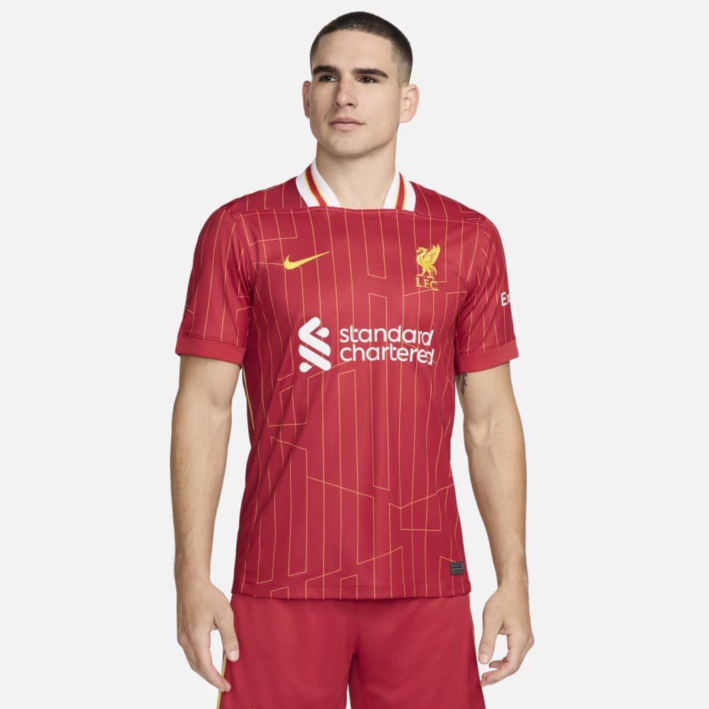 Buy Liverpool F.C. 2024 25 Stadium Home Men s Nike Dri FIT Football Replica Shirt Nike Kuwait Official