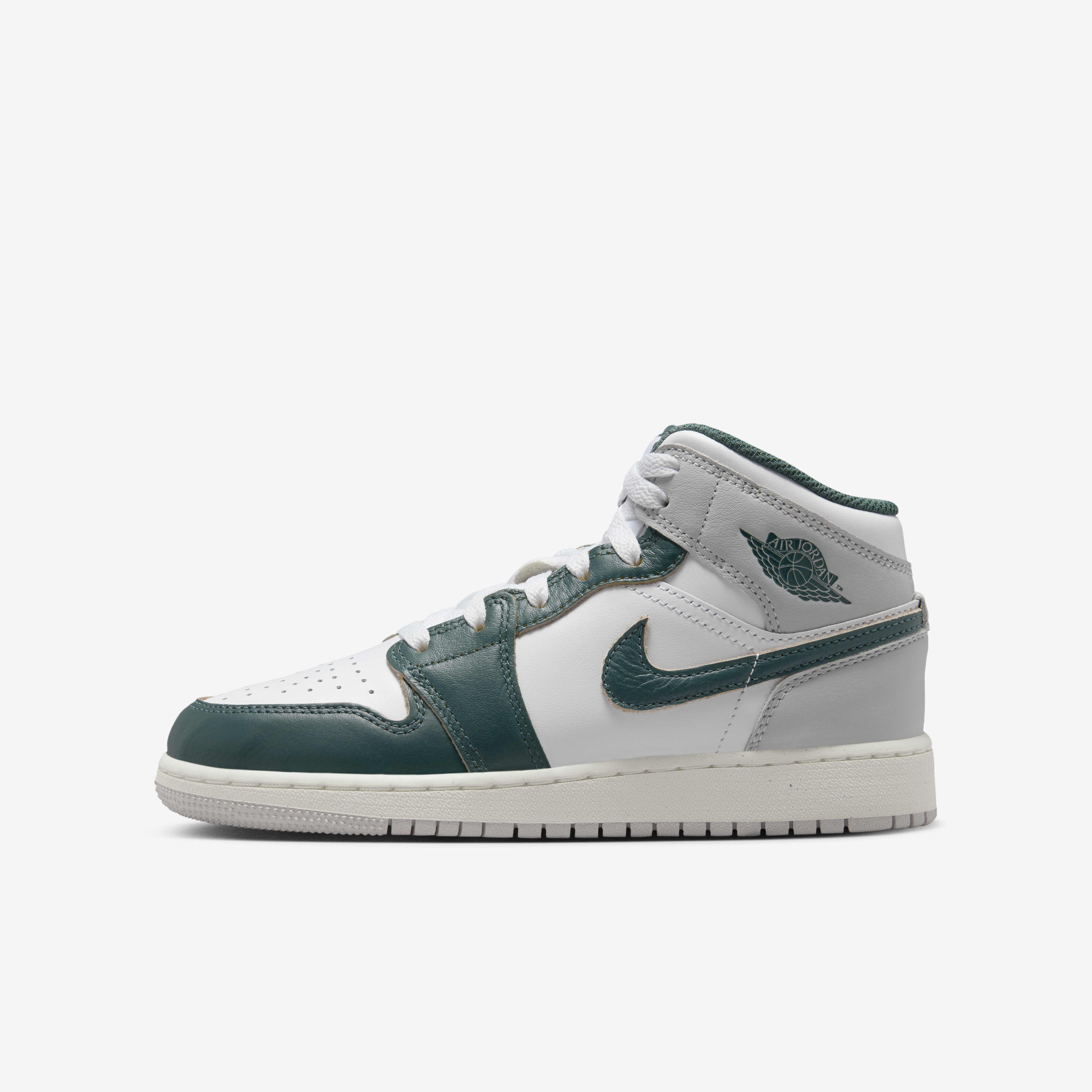 Buy Air Jordan 1 Mid SE Older Kids' Shoes - White/Sail/Neutral