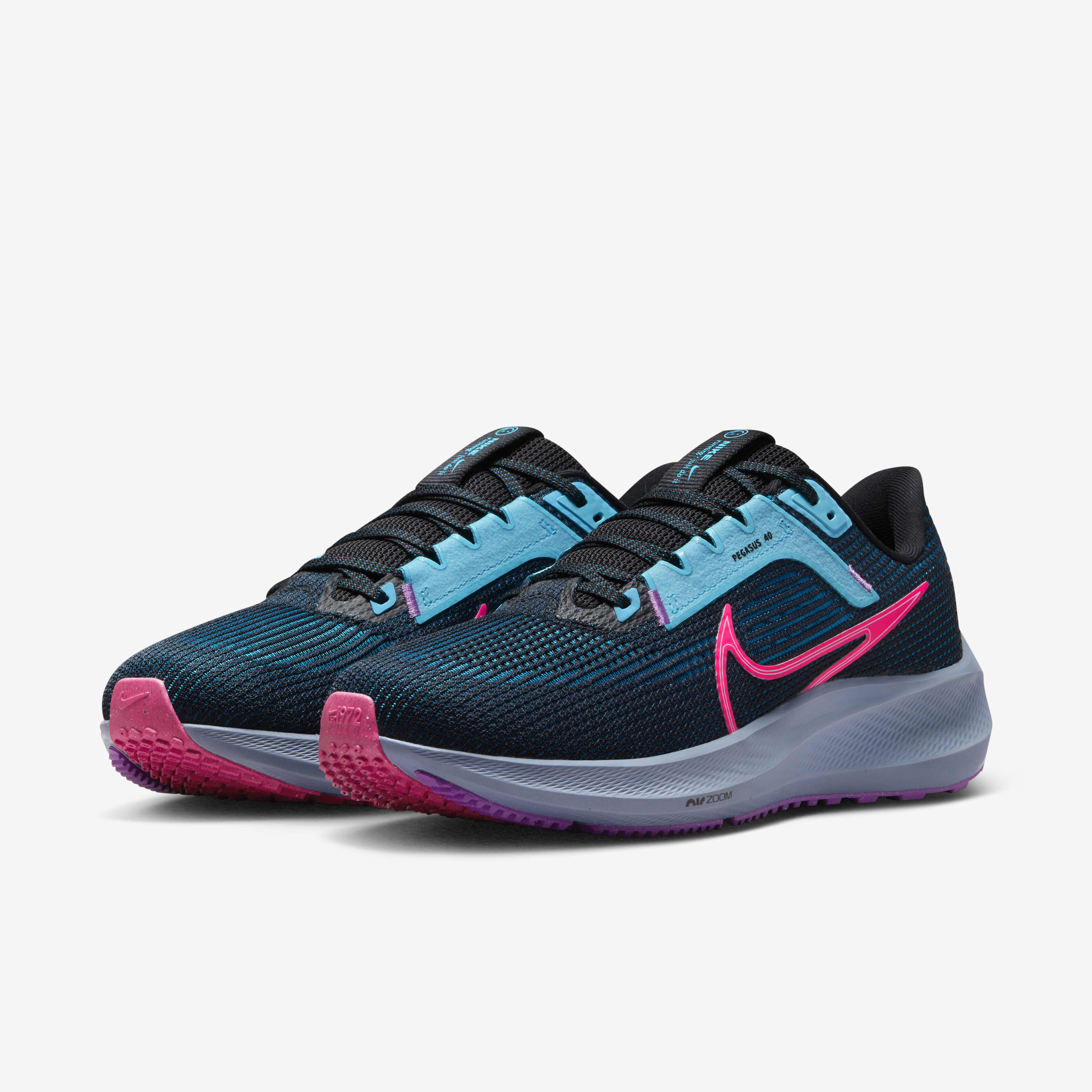 Women's downshifter 9 se running shoes - black/pink on sale