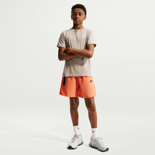 Kids' Clothing-Nike, Nike Sportswear Tech, Older Kids' (Boys') Woven Shorts