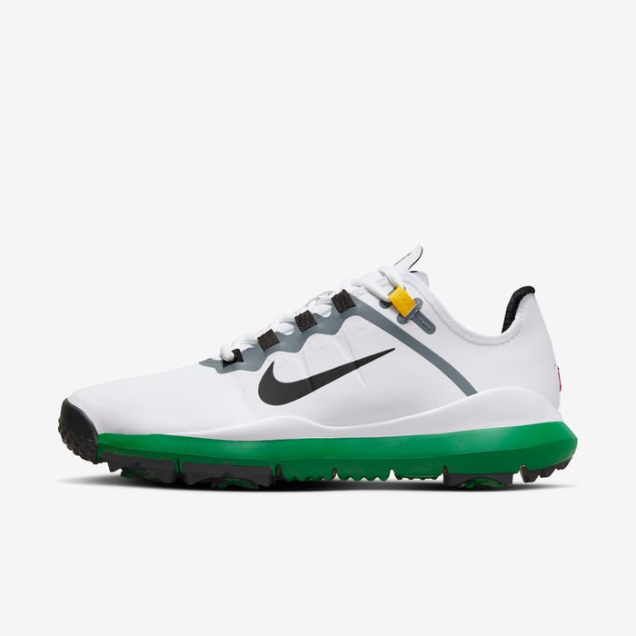 Buy Tiger Woods '13 Men's Golf Shoes White/Pine Green/Cool Grey