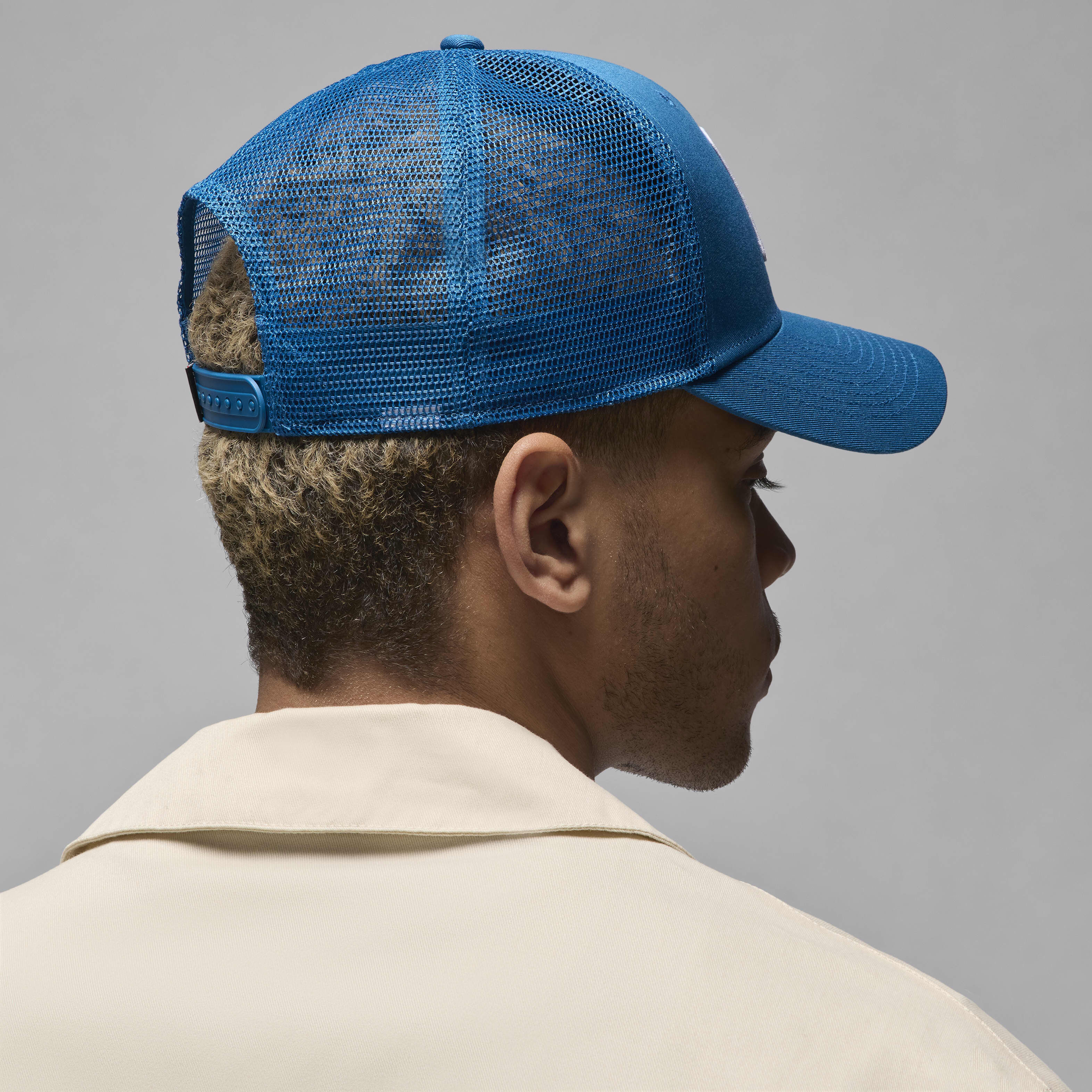 Buy Jordan Rise Structured Hat - Industrial Blue/White