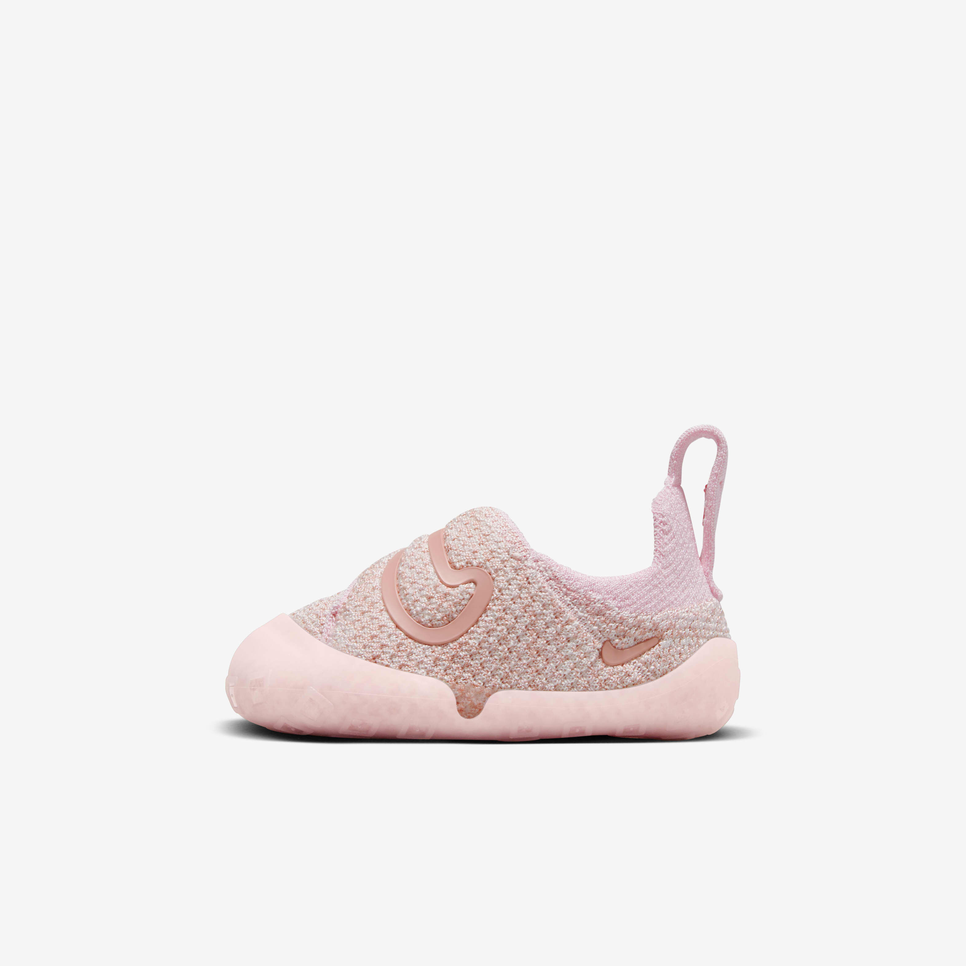 Nike shoes with pink swoosh hotsell