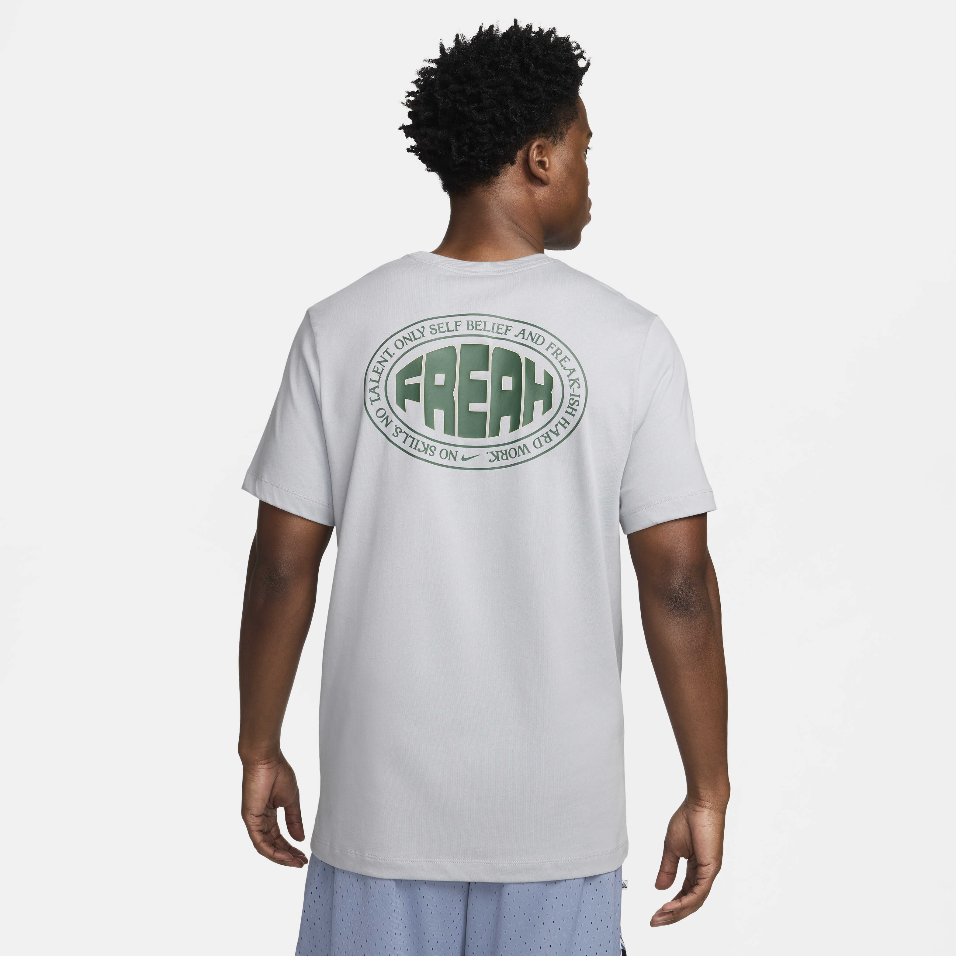 Buy Giannis Men's M90 Basketball T-Shirt - Wolf Grey | Nike