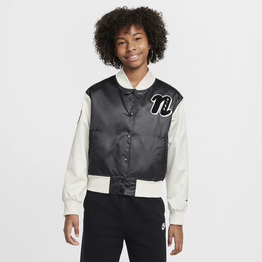 Jackets & Gilets-Nike, Nike Sportswear, Girls' Varsity Jacket