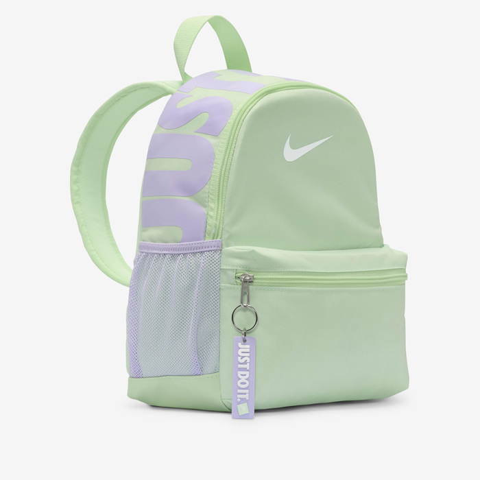 green and purple nike backpack Brsla Jdi Mini Bkpk DR6091-376 MISC Children's / Lilac / White / Spray Green / Flowers / White Sports & Outdoors while side pockets keep water bottles and smaller essentials close at hand when youre on the move Nike Brasilia Kids' Backpack (18l)