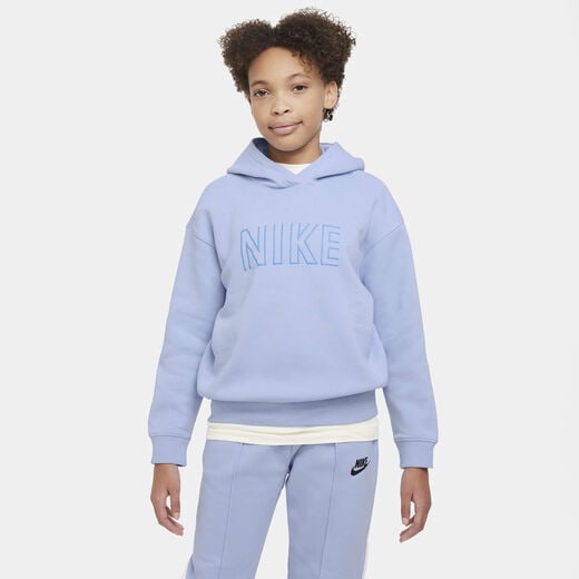 Hoodies & Sweatshirts-Nike, Nike Sportswear, Older Kids' (Girls') Oversized Pullover Hoodie
