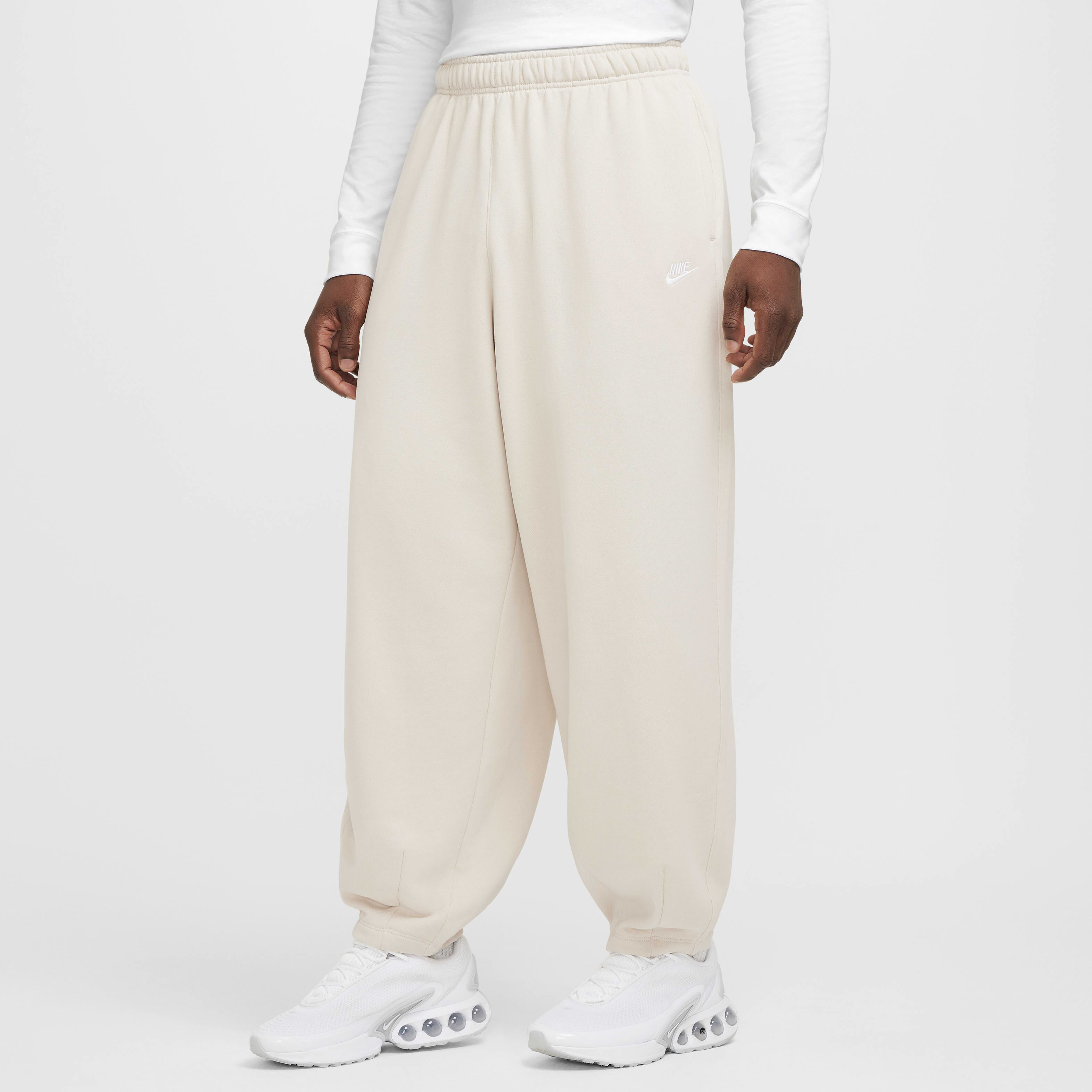 Nike joggers oatmeal hotsell