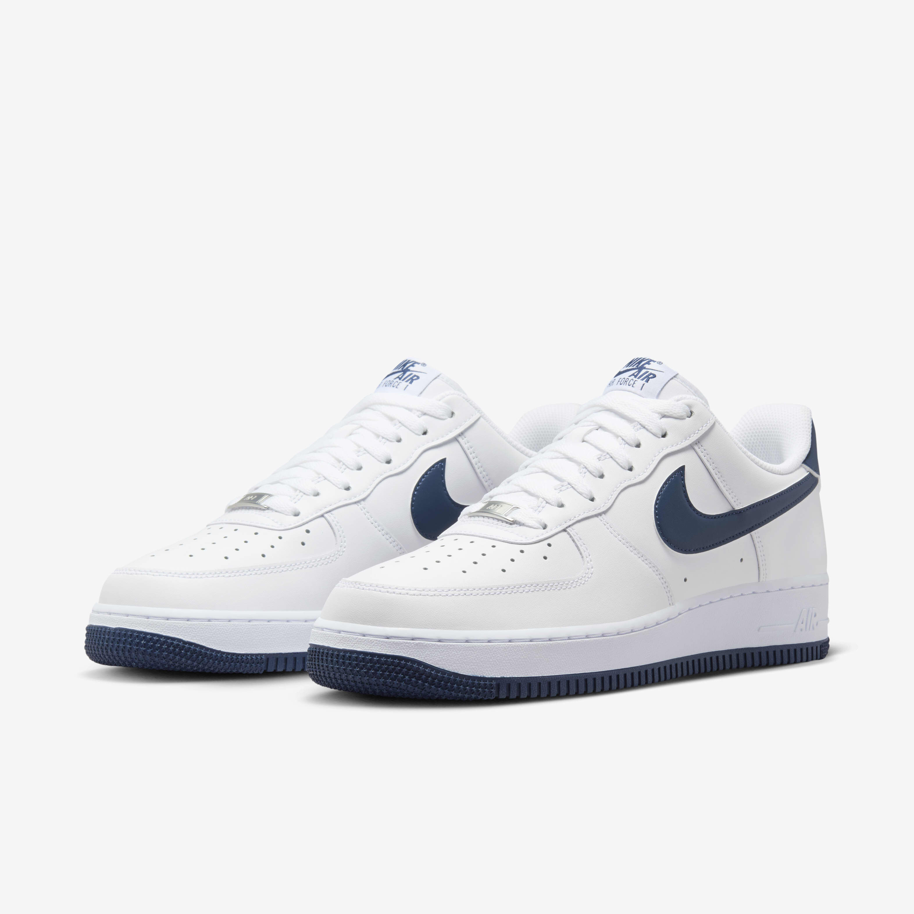 Nike air force 1 '07 white/deep royal men's shoe clearance