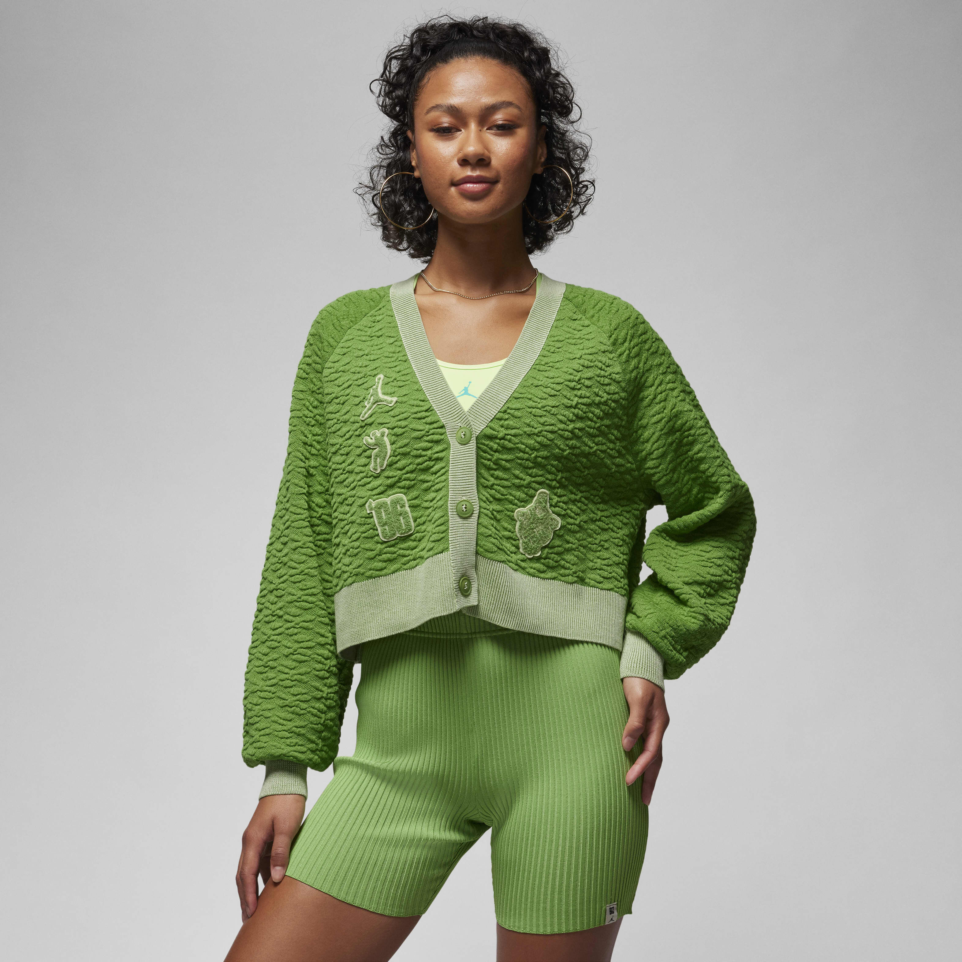 UNCLE’S CARDIGAN/Malachite Buy Jordan x UNION x Bephies Beauty Supply Women's Cardigan