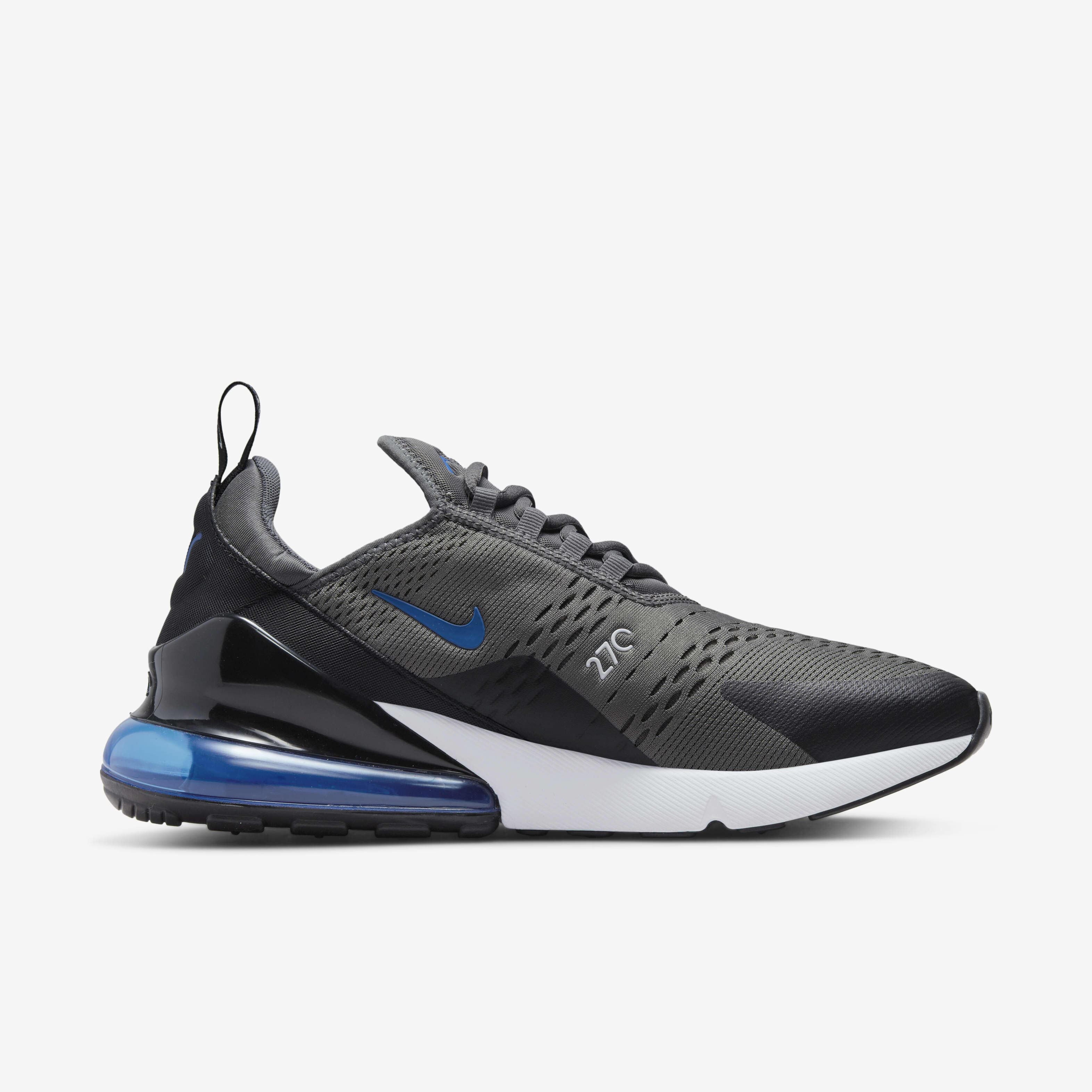 Nike air max 270 men's white and blue discount