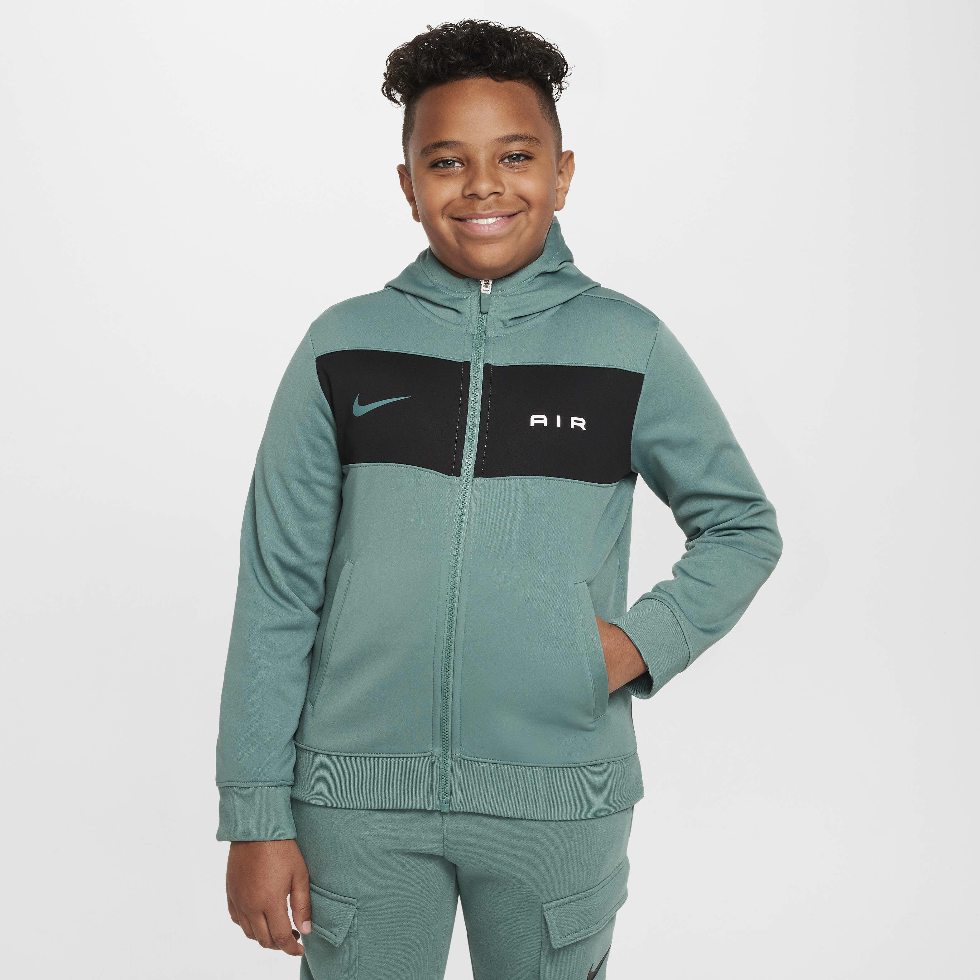 Buy Nike Air Older Kids Boys Full Zip Hoodie Nike Kuwait Official