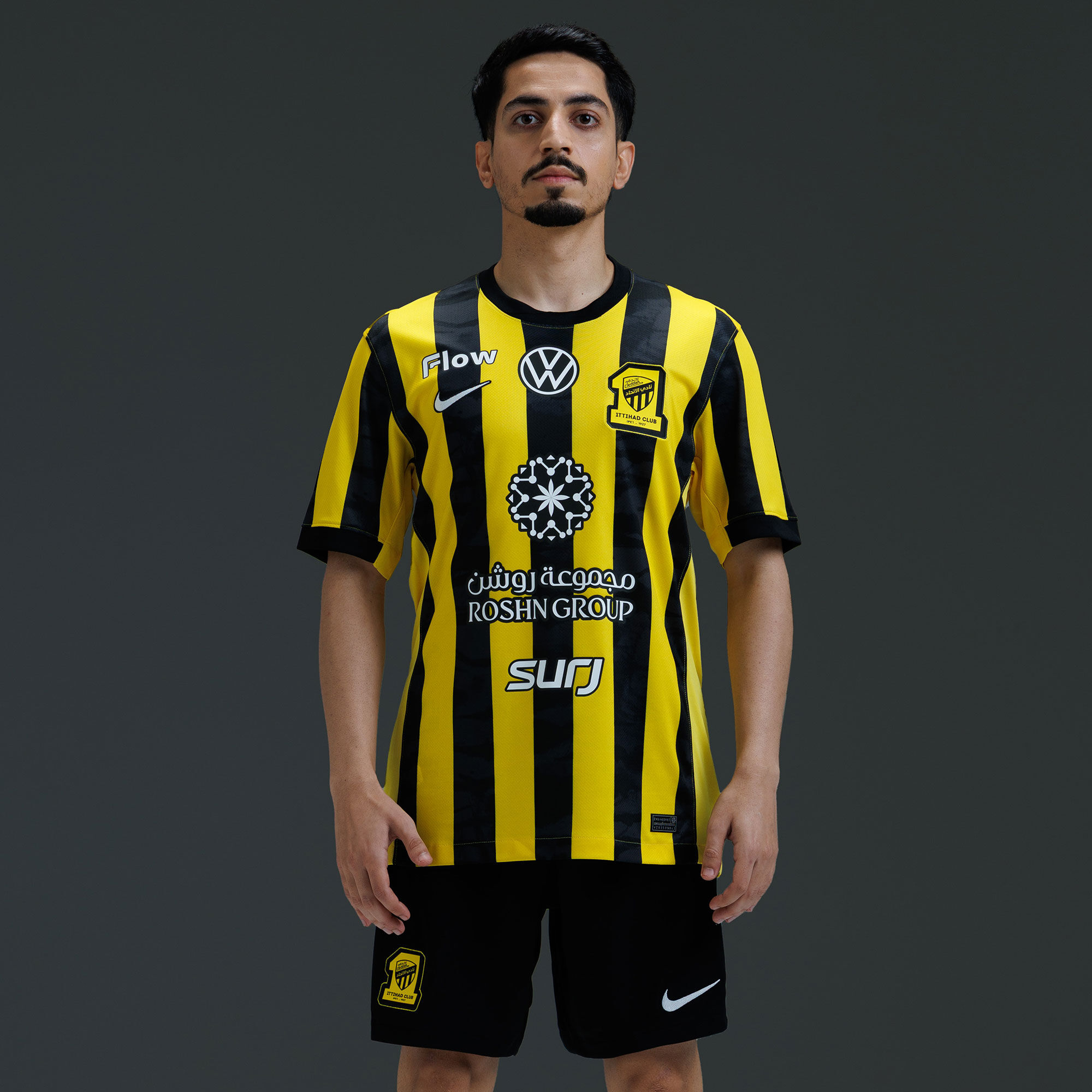 Al-Ittihad F.C. 2025/26 Stadium Home Jersey image number 0