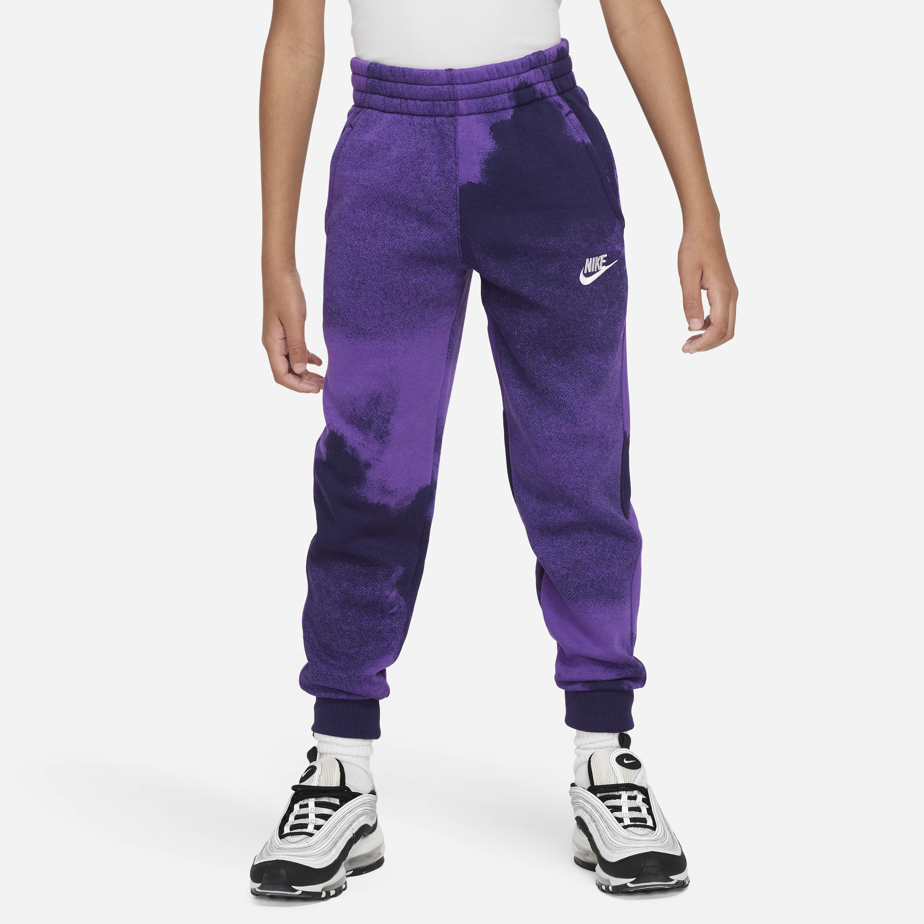 Nike joggers purple deals
