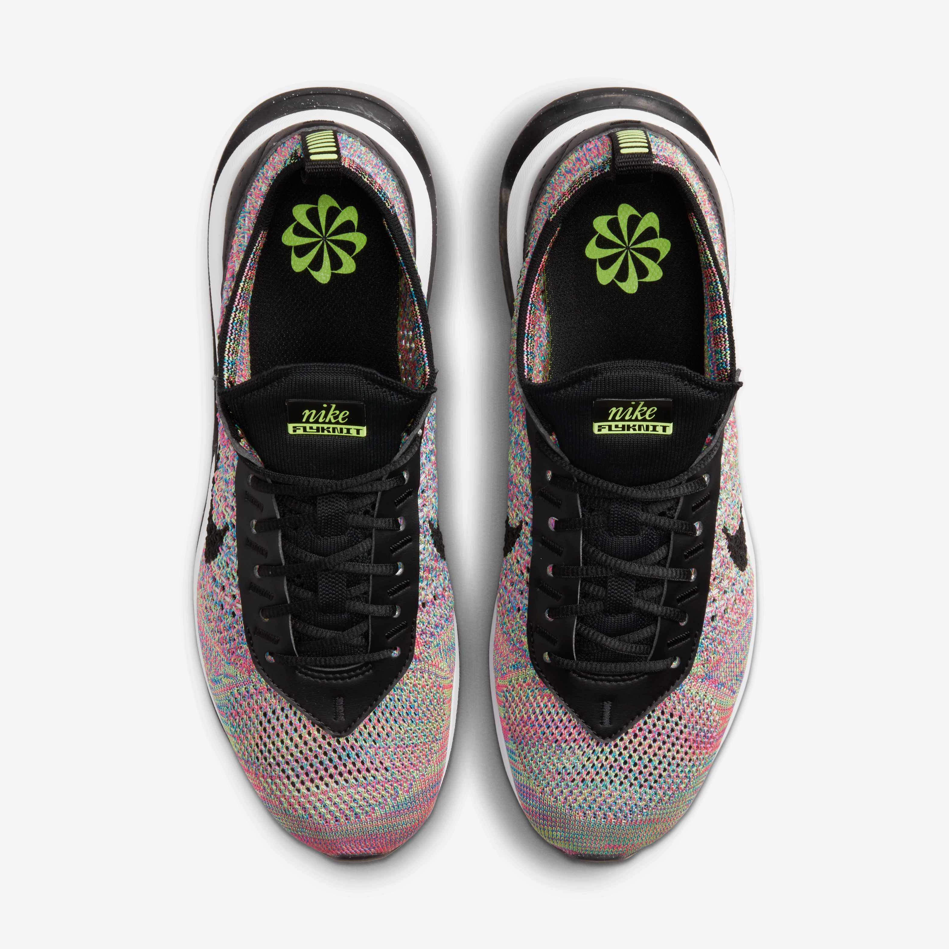 Nike flyknit air max womens multicolor black hot sale