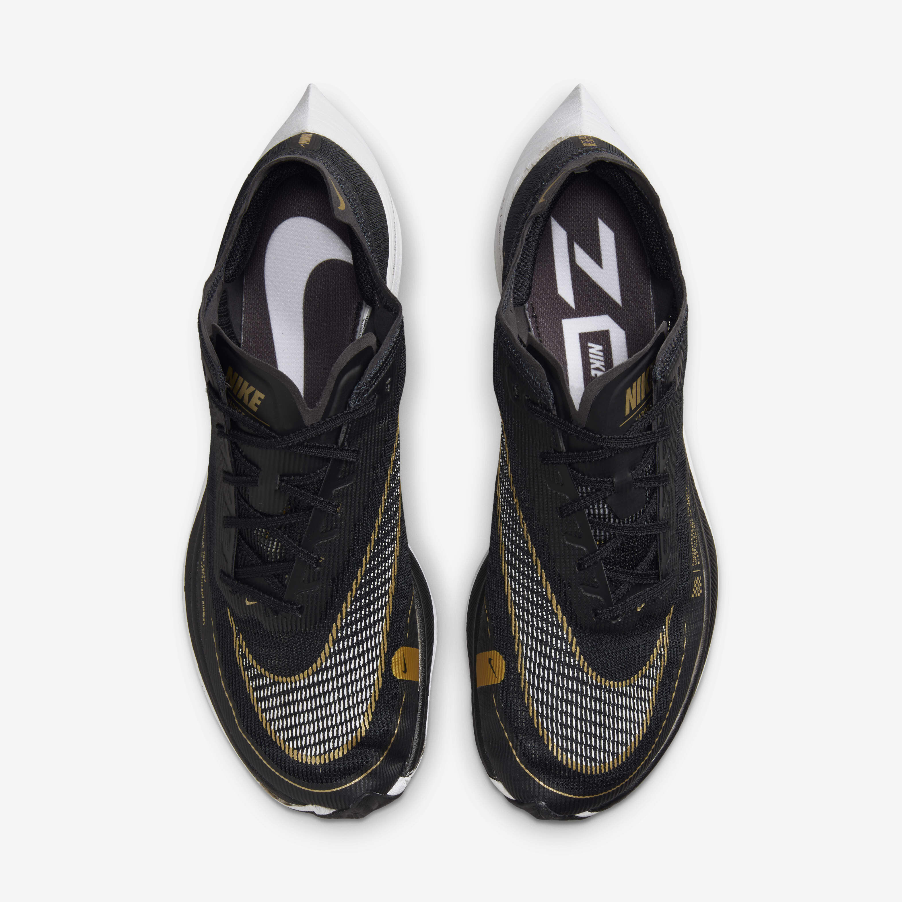 Buy Nike Vaporfly 2 Men's Road Racing Shoes - Black/Metallic Gold Coin ...