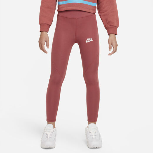 Leggings-Nike, Nike Sportswear Favourites, Older Kids' (Girls') High-Waisted Leggings