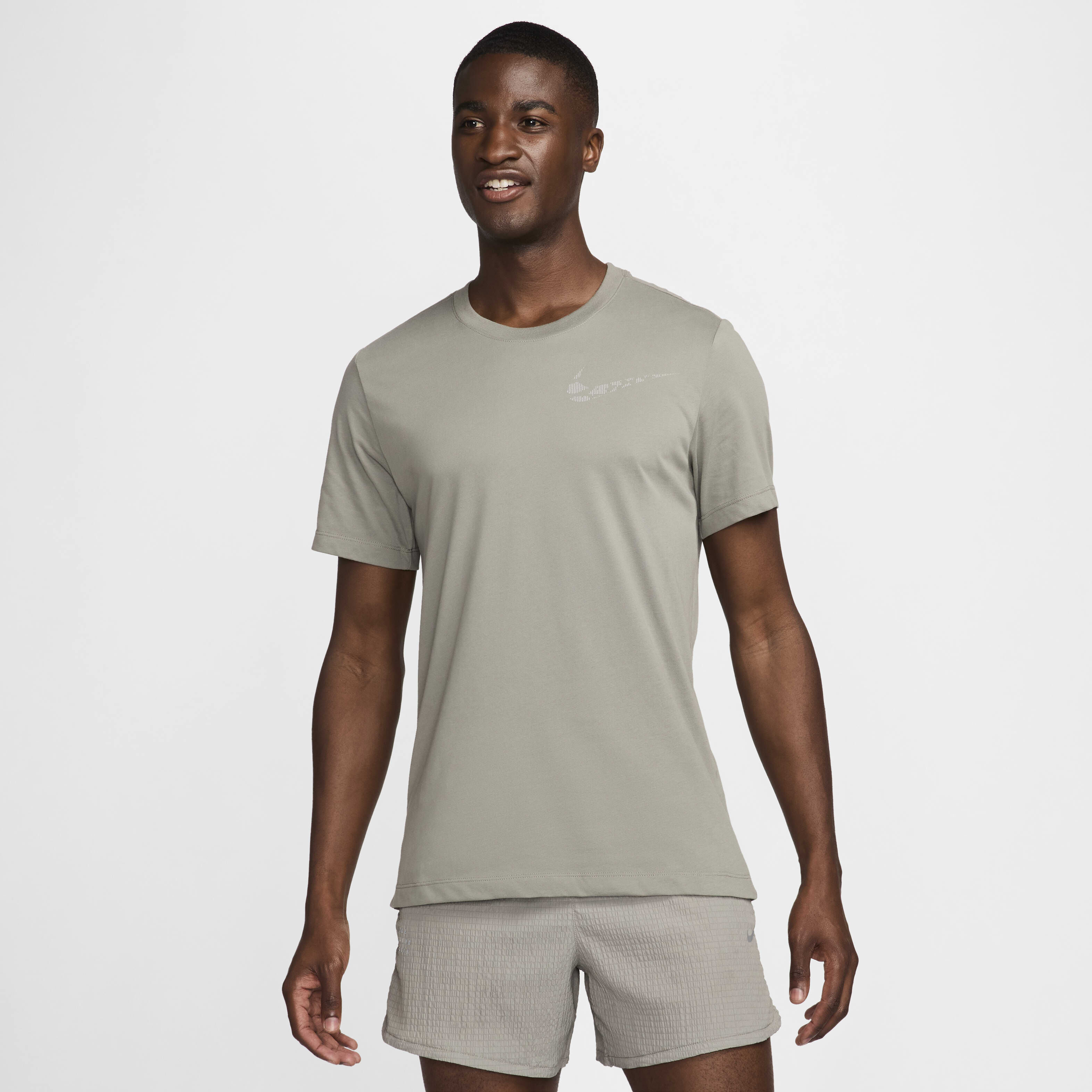 Nike dri fit knit running t shirt mens outlet