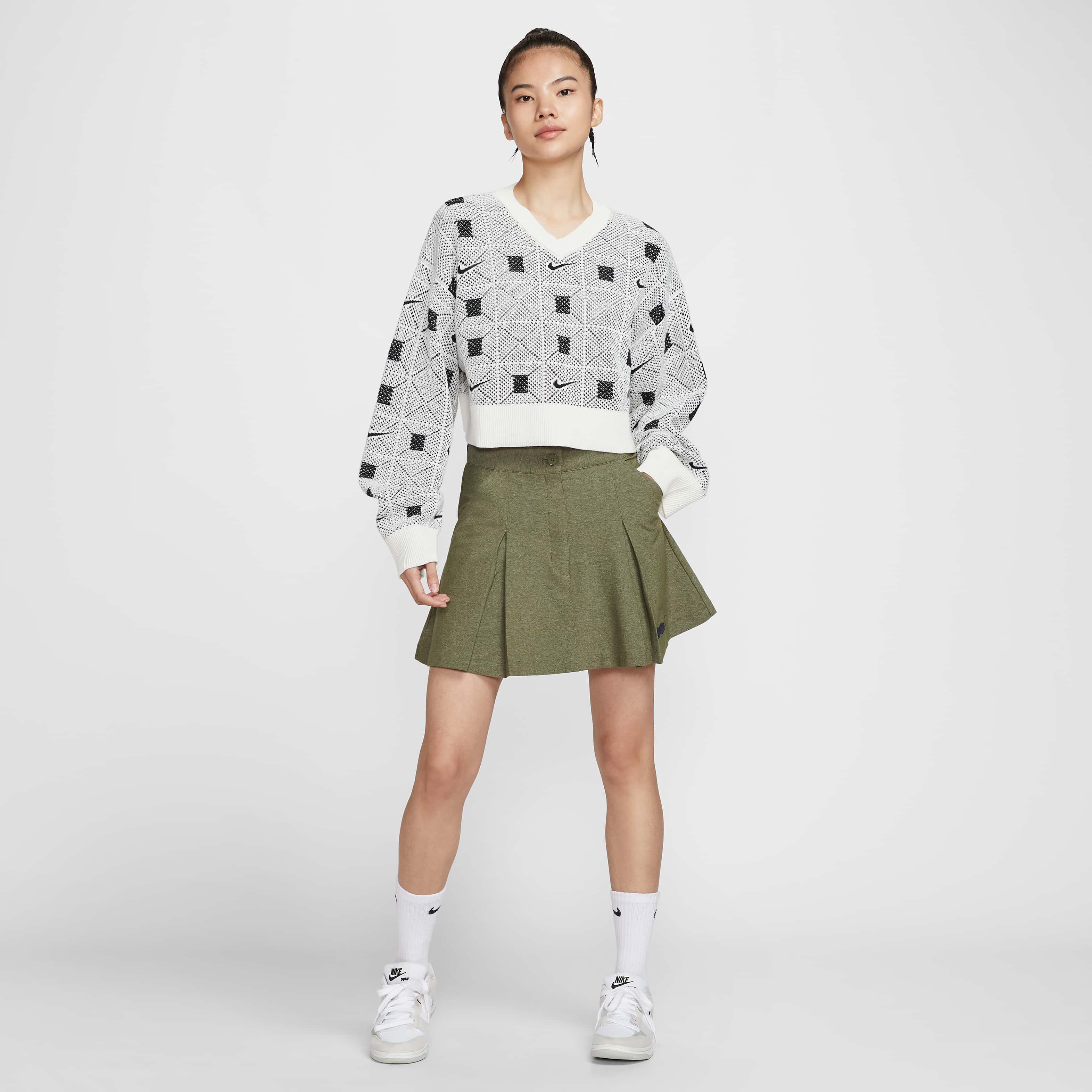 Buy Naomi Osaka Women's Skirt - Medium Olive/Blackened Blue