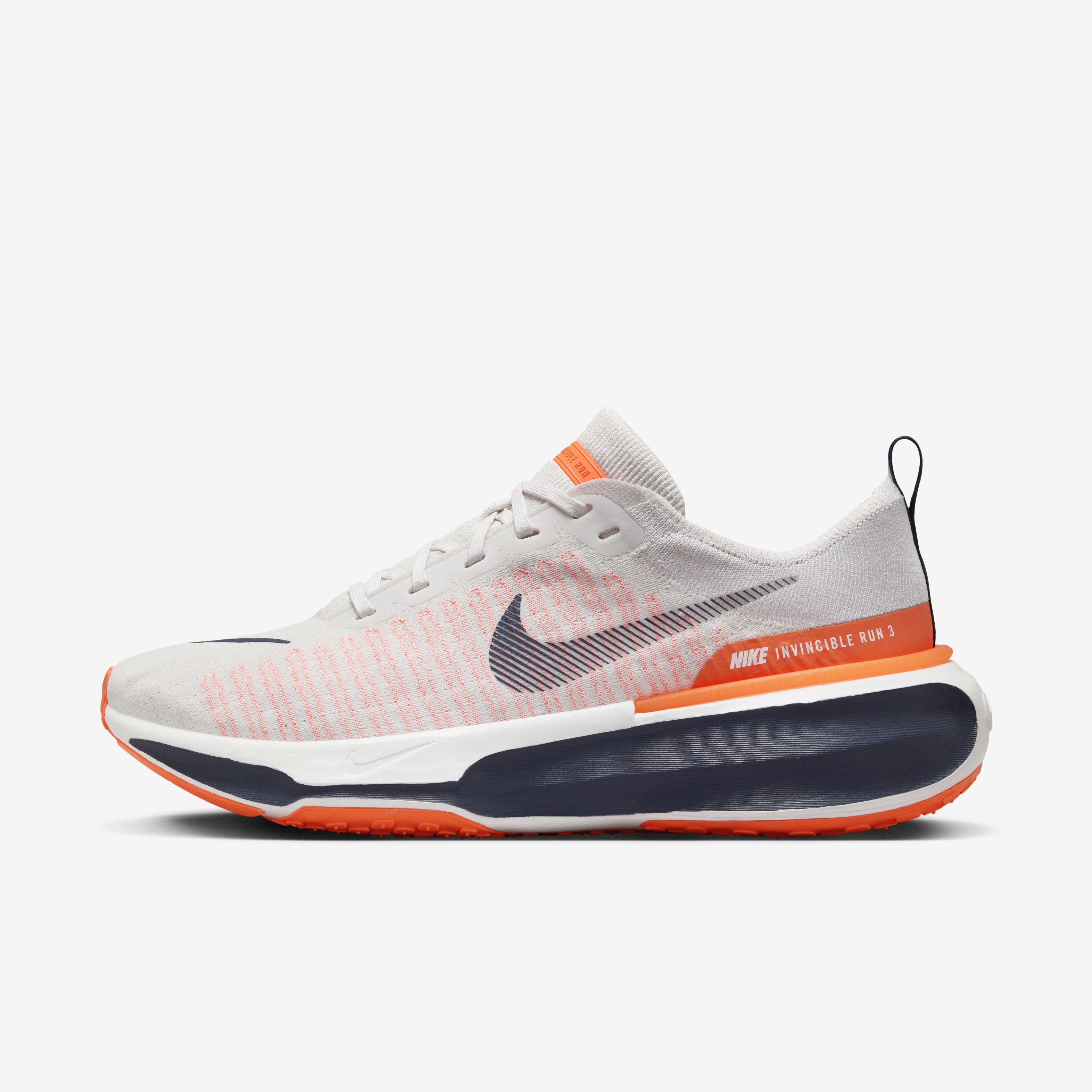 Buy Nike Invincible 3 Men s Road Running Shoes Phantom Total Orange Sail Thunder Blue Nike Kuwait Official