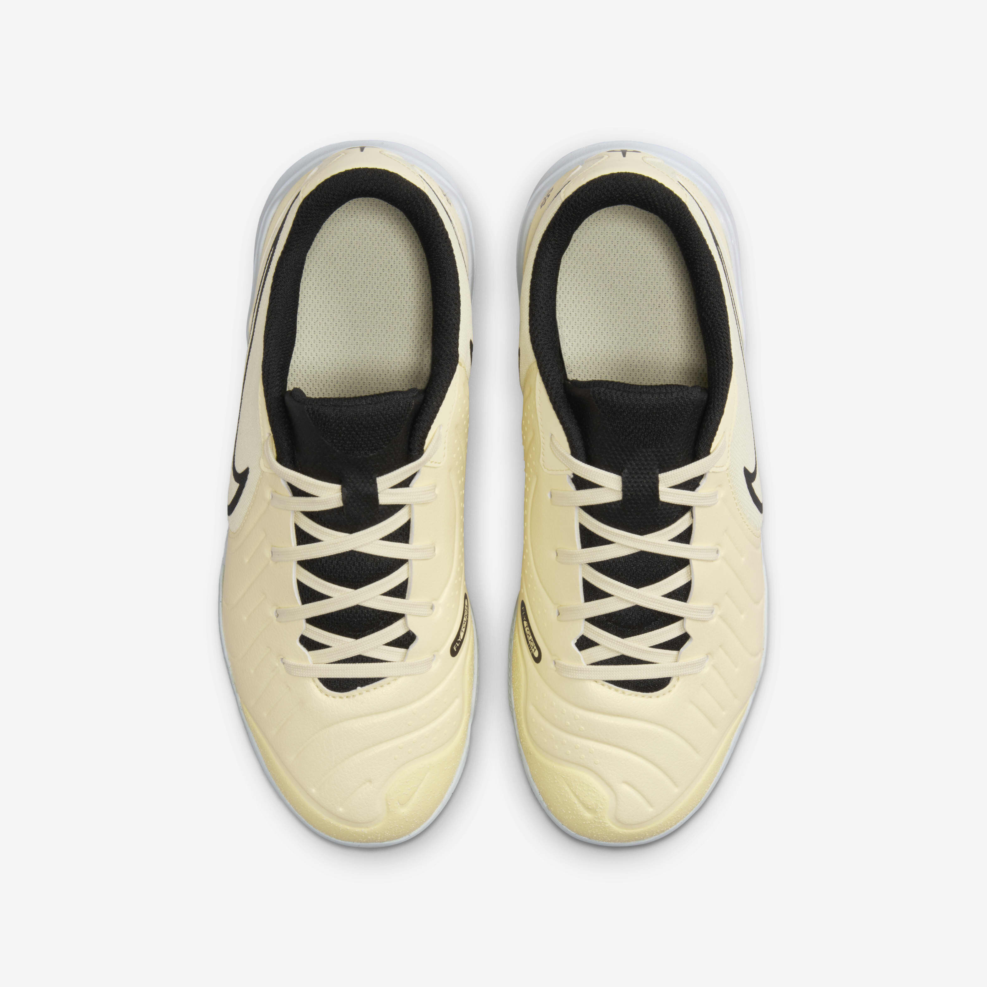 Buy Nike Jr. Tiempo Legend 10 Academy Younger Older Kids Indoor Court Low Top Football Shoes Lemonade Metallic Gold Coin Black Nike Kuwait Official