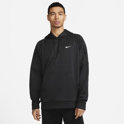 Men's Sweatshirts-Nike, Nike Therma, Men's Therma-FIT Hooded Fitness Sweatshirt