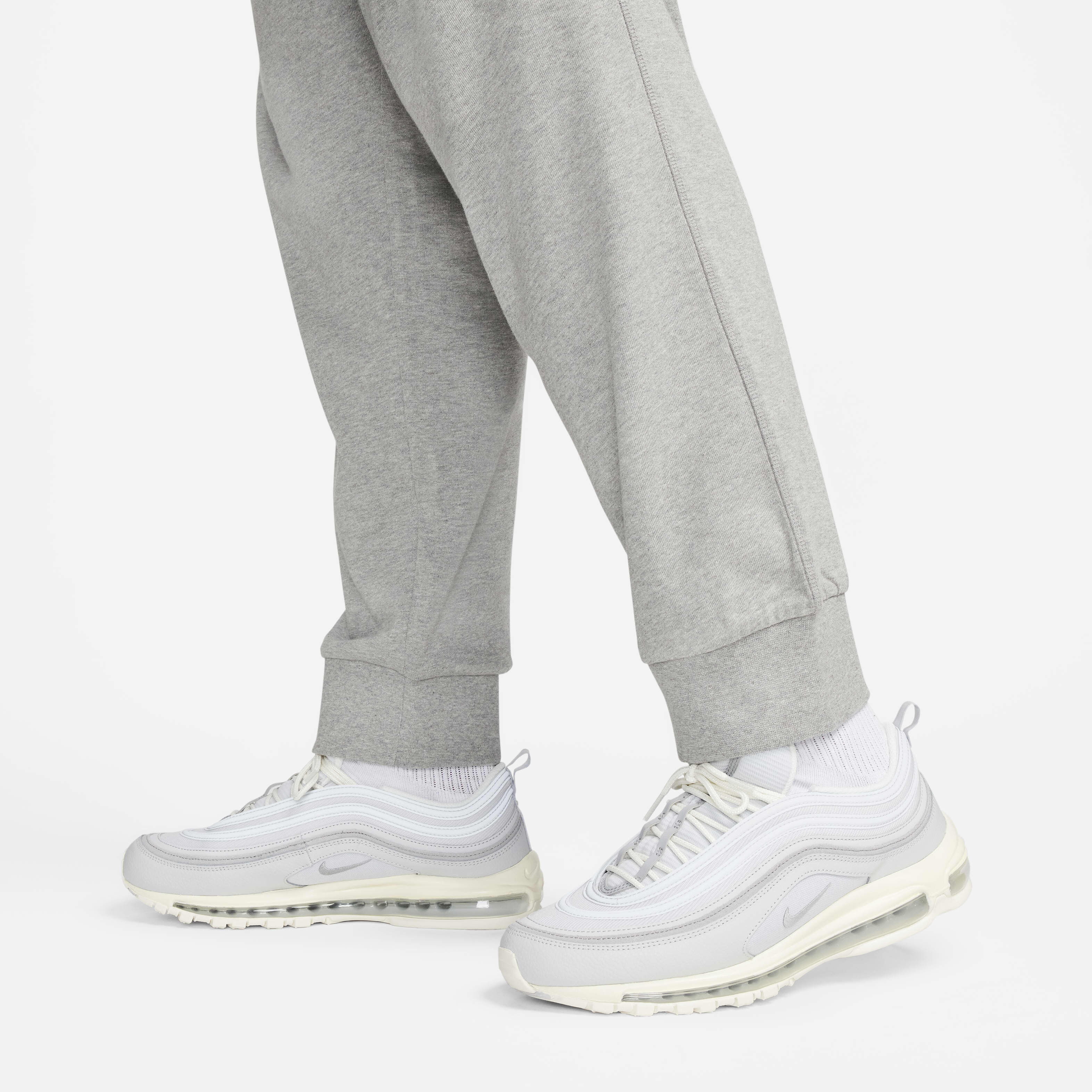 ★★Nike★★ Club Knit Jogger M Dark Grey Heather White FQ43 Nike Men's Sportswear Club, Dark Grey Heather/White at