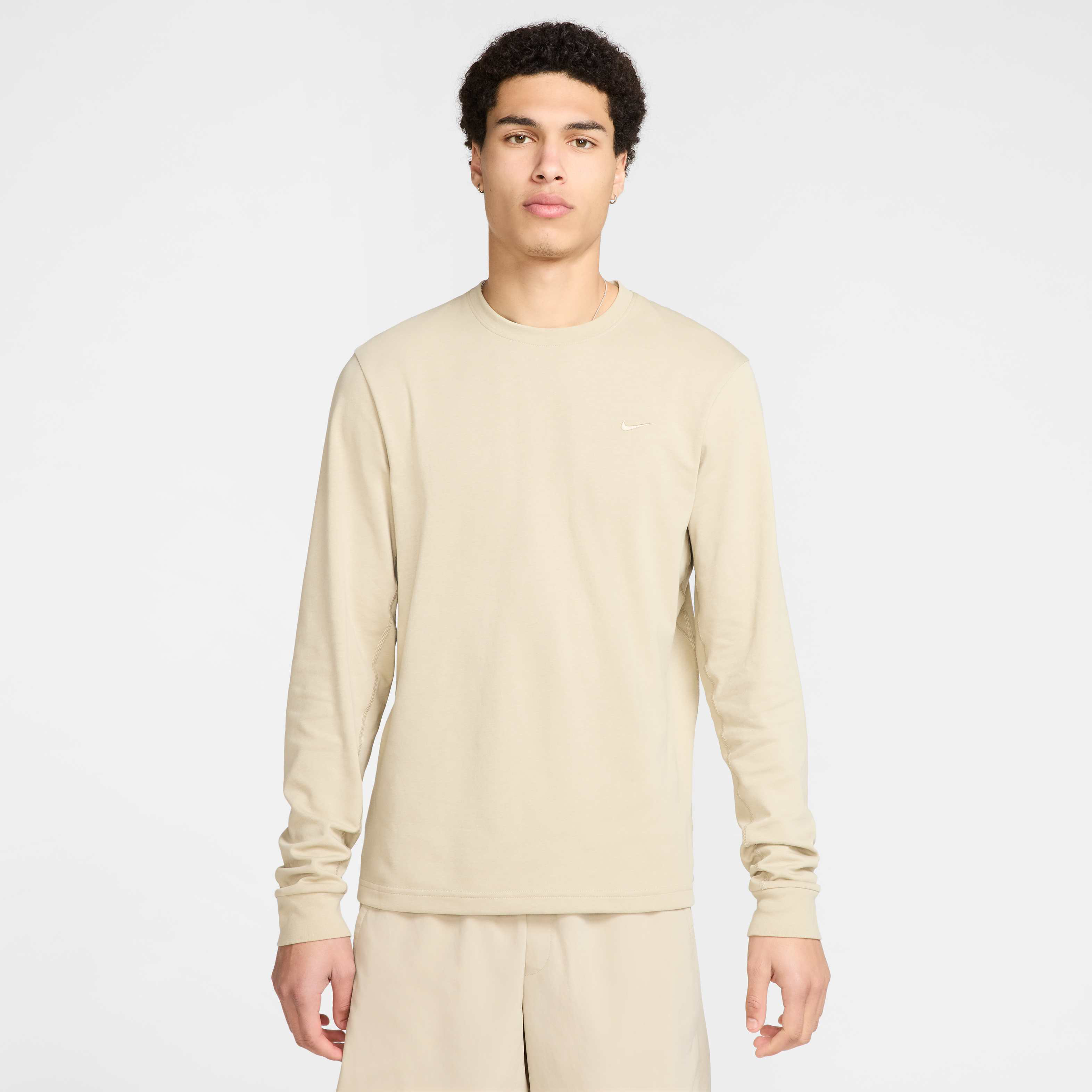 nike beige long sleeve