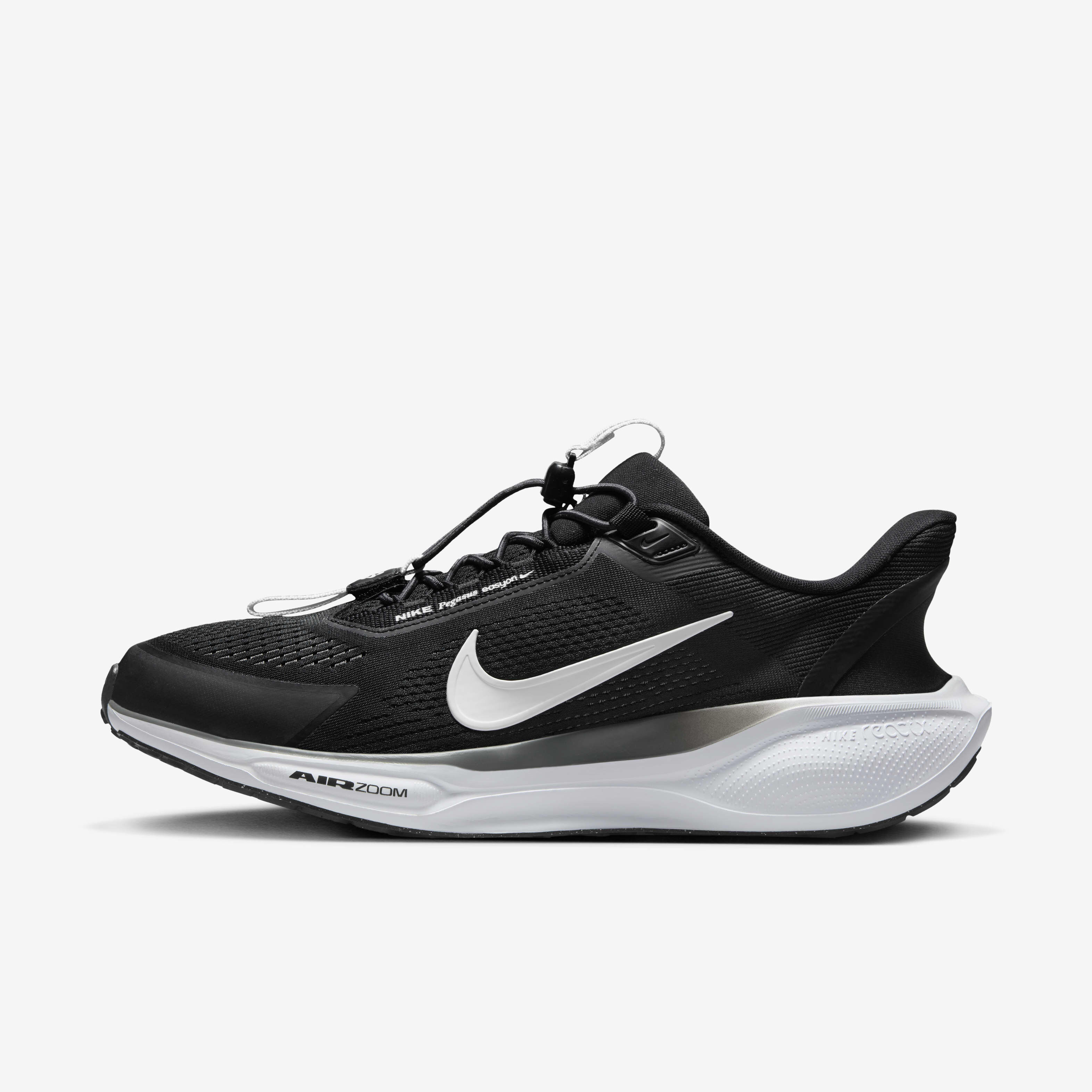 Buy Nike Pegasus EasyOn Men s Road Running Shoes Black Anthracite Photon Dust White Nike Kuwait Official