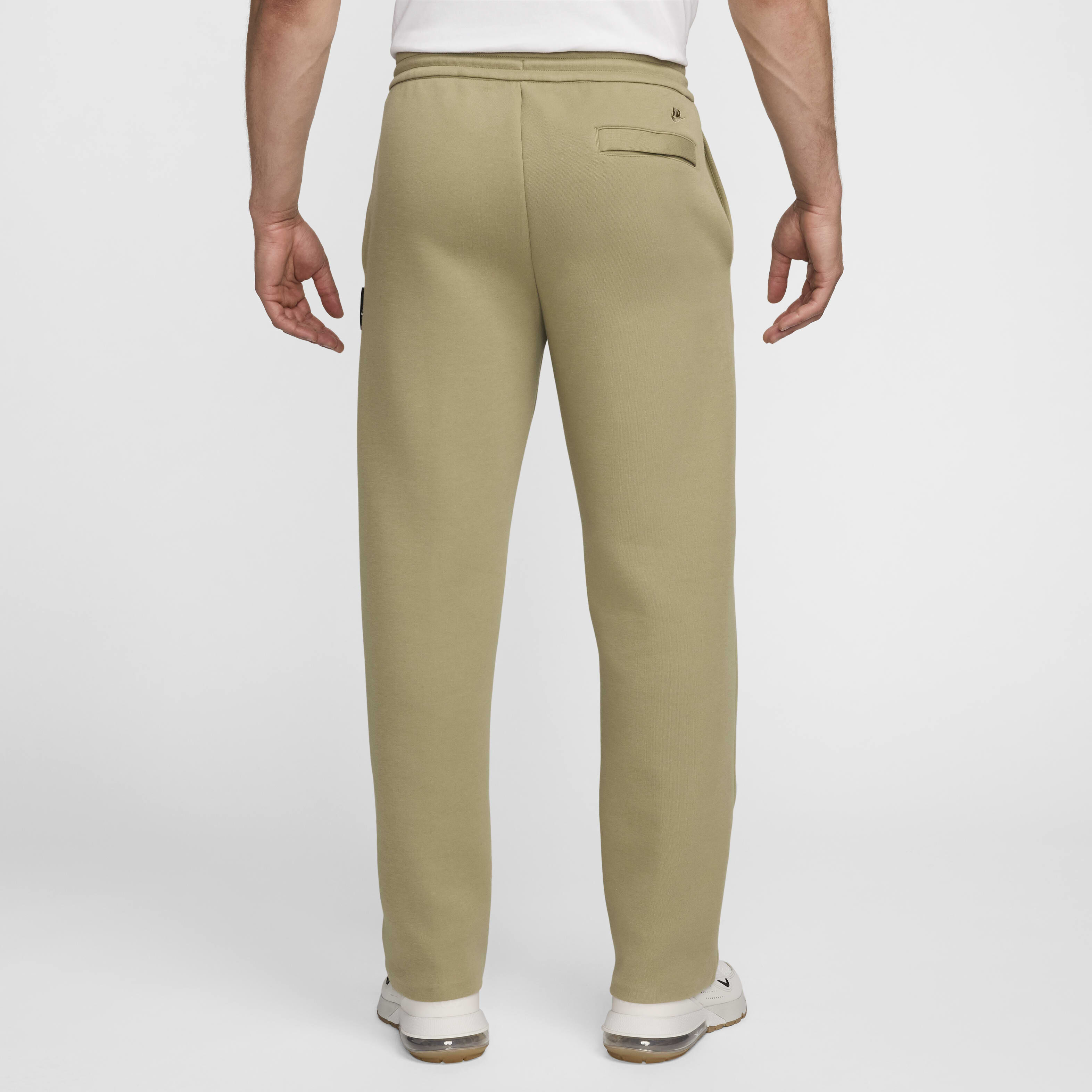 Nike fleece pants straight leg online