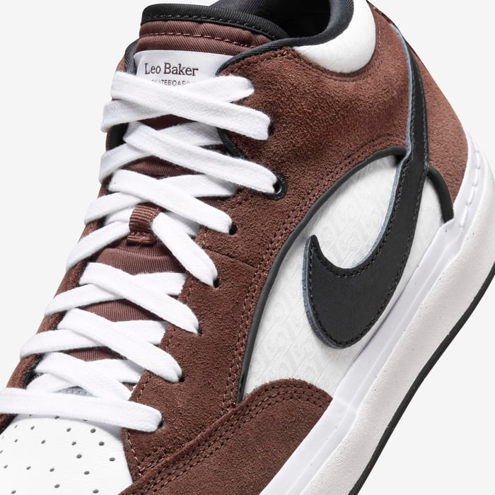 Buy Nike SB React Leo Skate Shoes Light Chocolate/White/Black