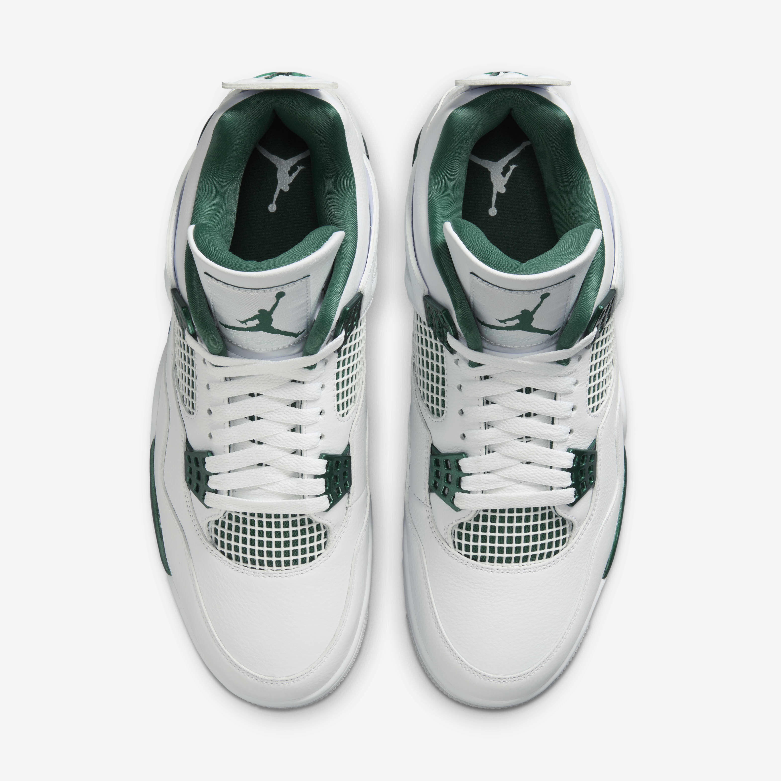 Buy Air Jordan 4 Retro Fear Men s Shoes White White Neutral Grey Oxidised Green Nike Kuwait Official
