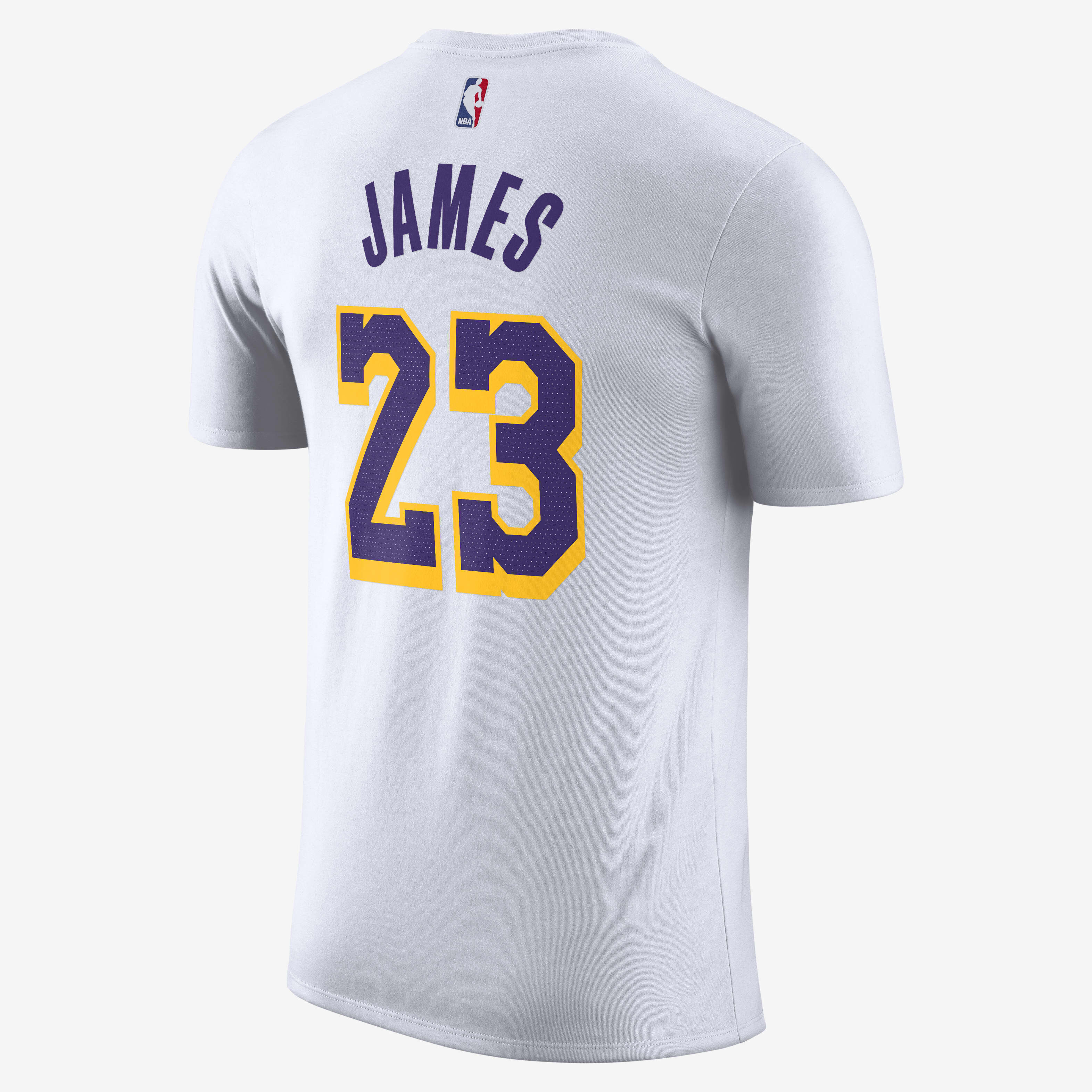Buy Los Angeles Lakers Men s Nike NBA T Shirt White Nike Kuwait Official