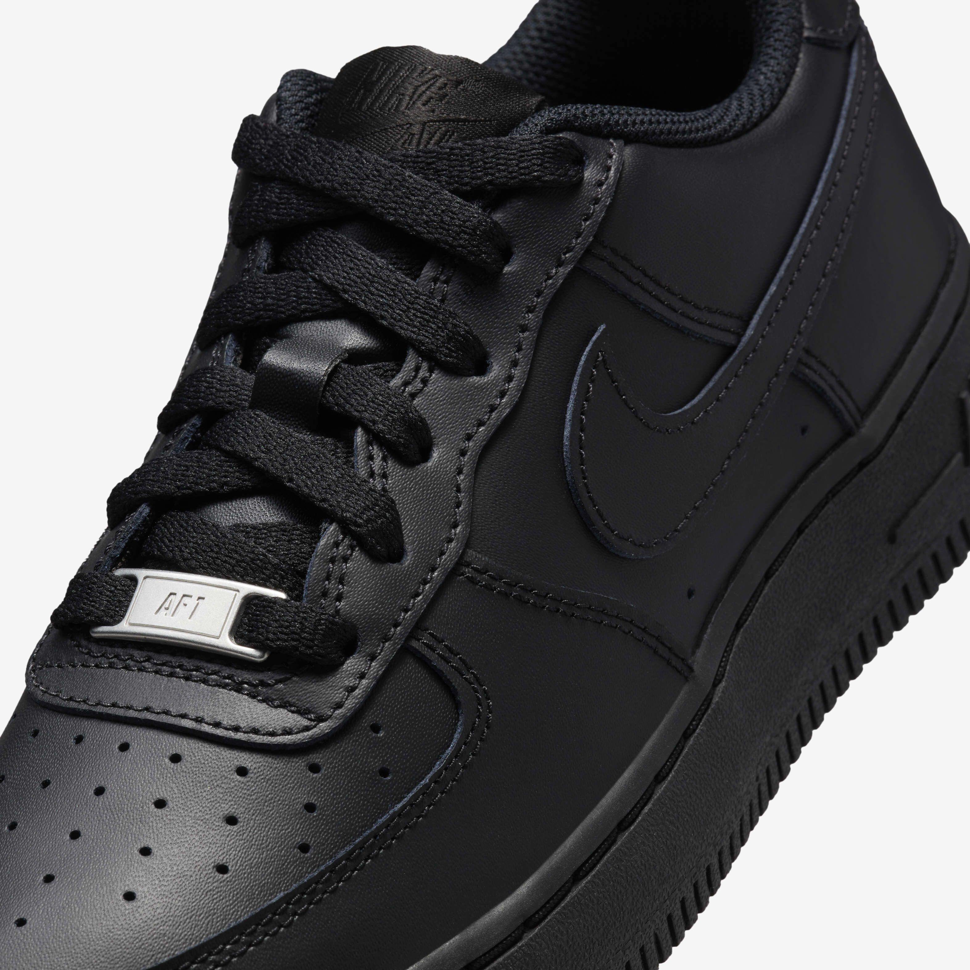 Nike air force 1 junior grey size 5 sale