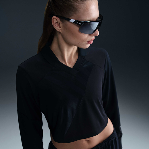 Women's Jerseys-Nike, Nike Sportswear, Women's Long-Sleeve Cropped Top