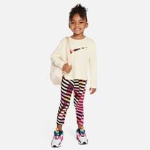 Nike Long Sleeve Tee and Printed Leggings Set