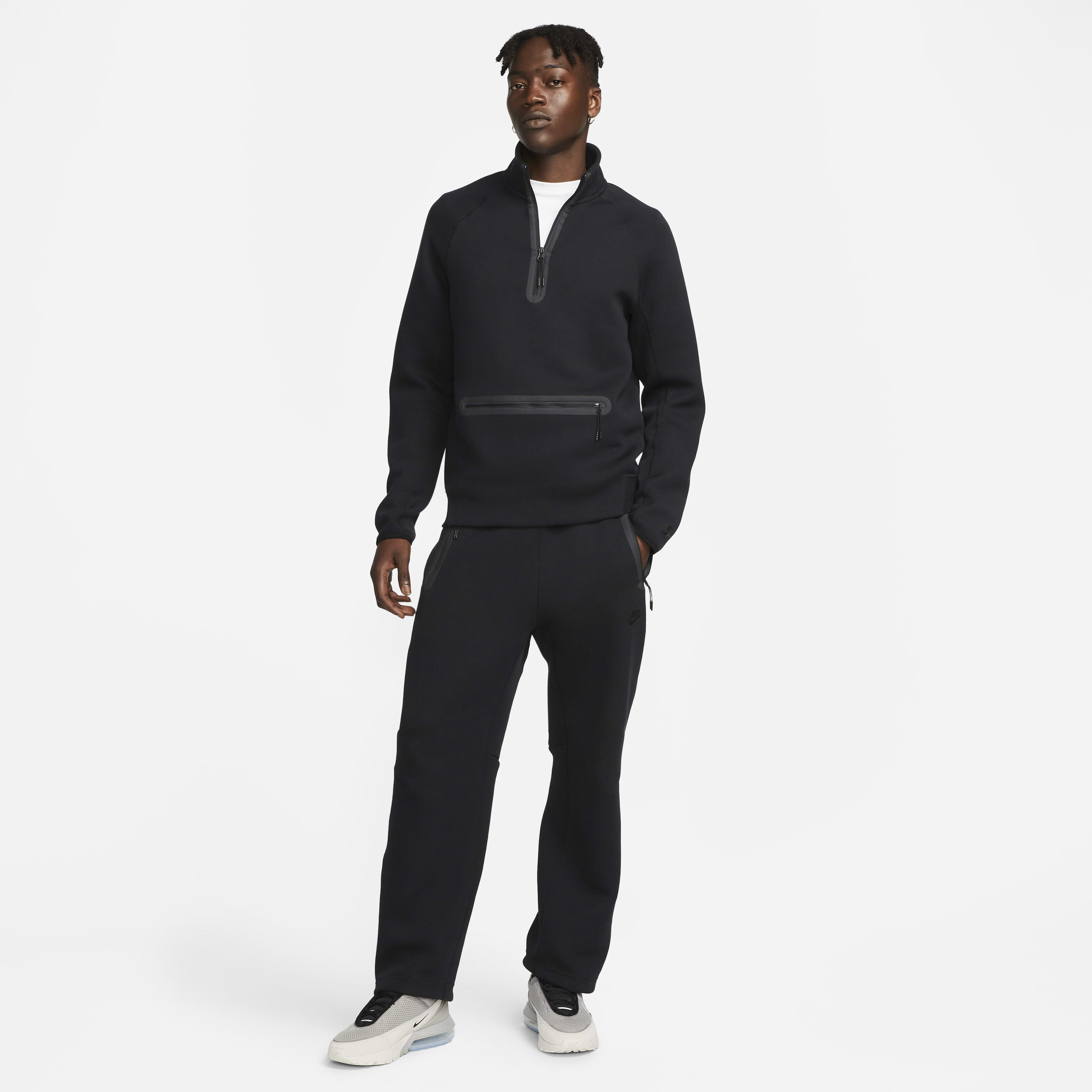 Open hem mens tracksuit bottoms on sale