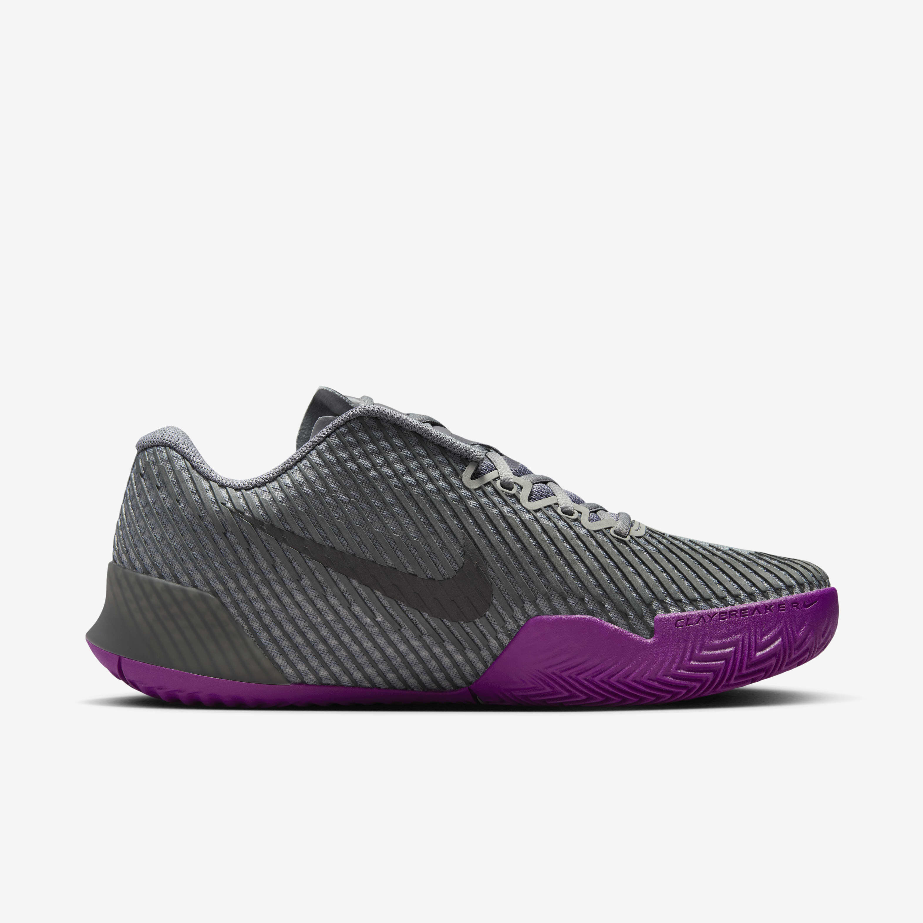Buy NikeCourt Air Zoom Vapor 11 Men s Clay Tennis Shoes Smoke Grey Dark Smoke Grey Sangria Black Nike Kuwait Official