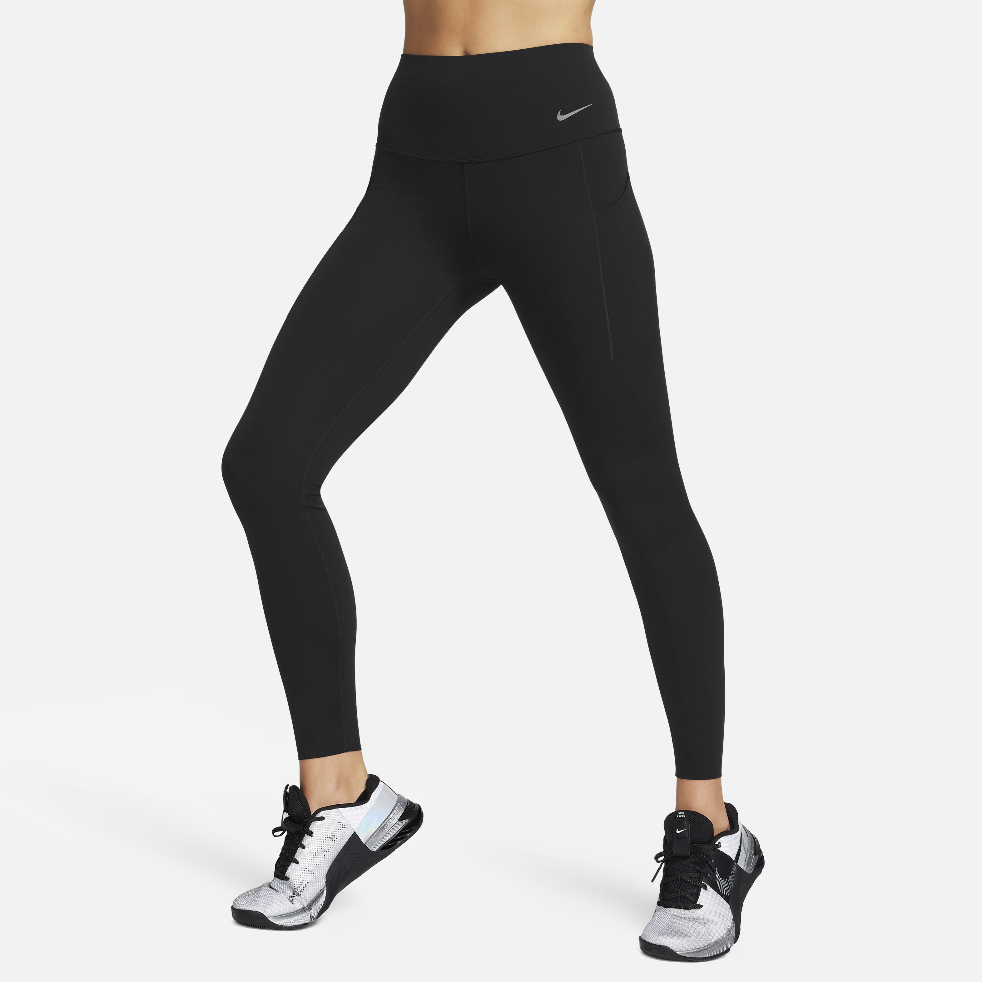 Buy Nike Universa Women s Medium Support High Waisted Full Length Leggings with Pockets Nike Kuwait Official